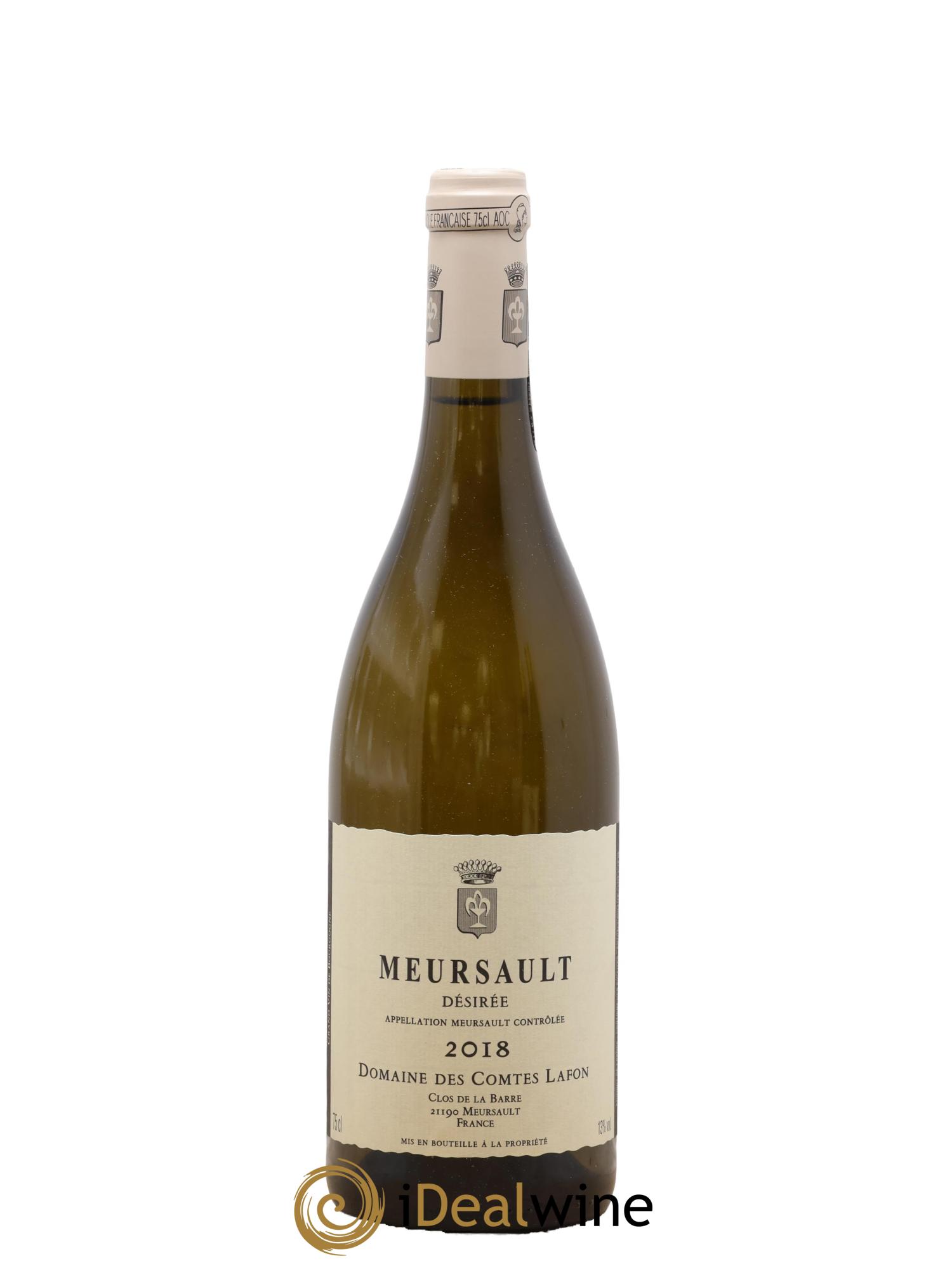 Meursault Désirée Comtes Lafon (Domaine des) 2018 - Lot de 1 bouteille - 0