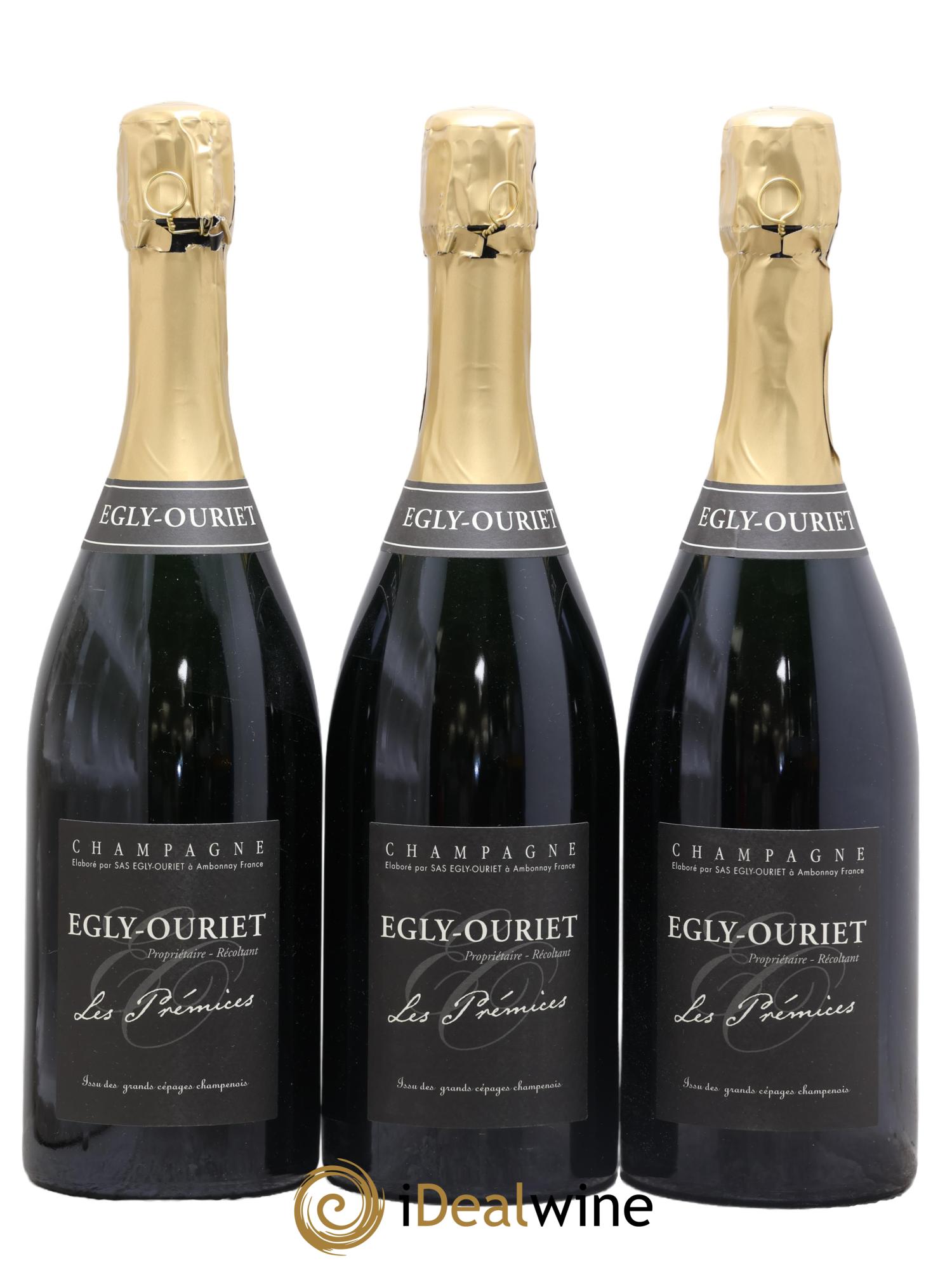 Prémices Brut Egly-Ouriet - Lot de 3 bouteilles - 0