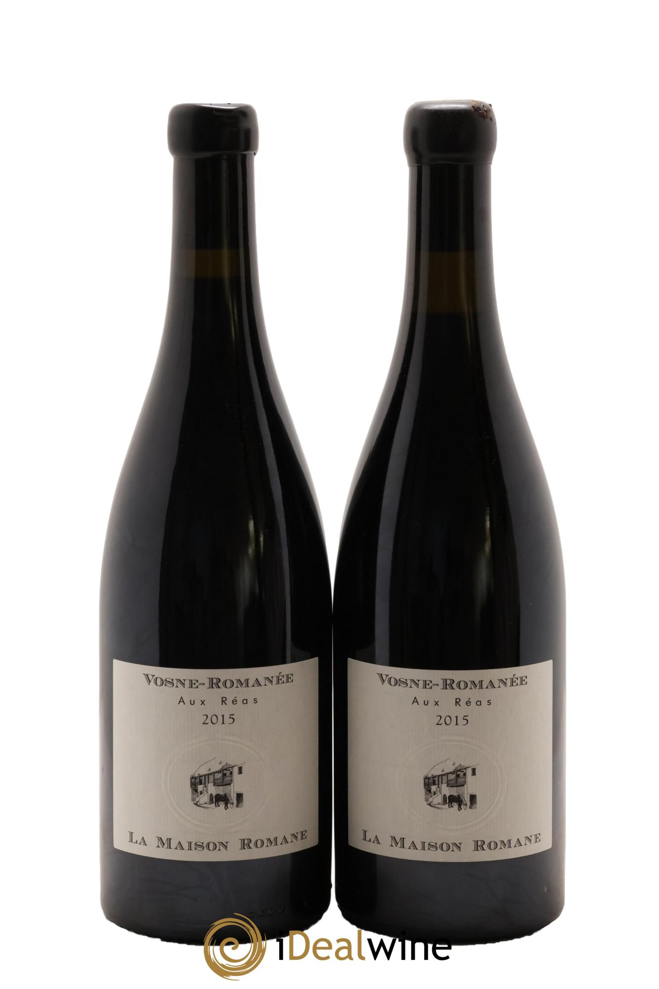 Vosne-Romanée Aux Réas La Maison Romane 2015 - Lot of 2 bottles - 0