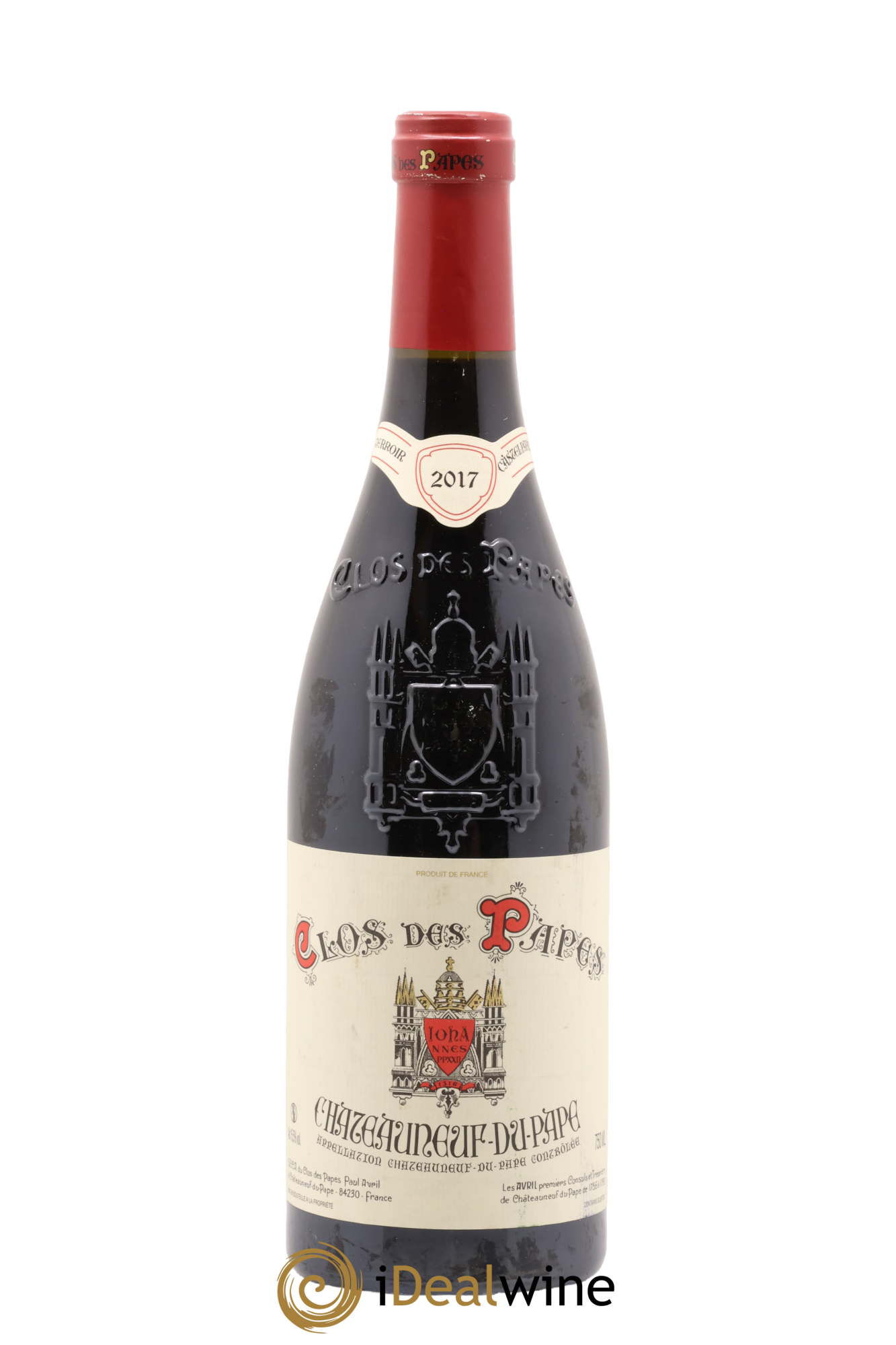 Châteauneuf-du-Pape Clos des Papes - Paul Avril 2017 - Lot of 1 bottle - 0