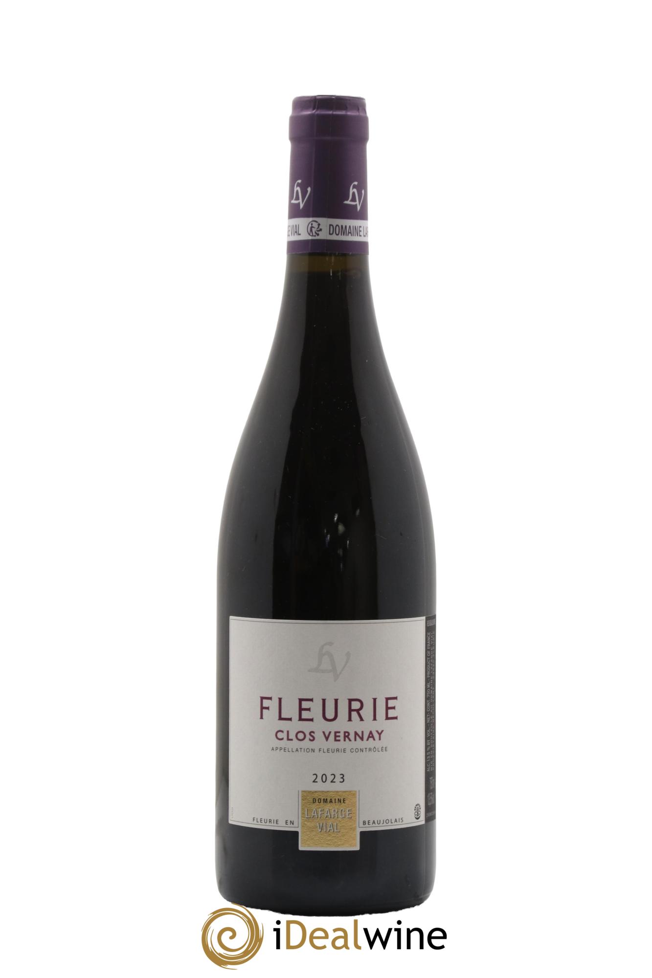Fleurie Clos Vernay Lafarge Vial 2023 - Lot de 1 bouteille - 0