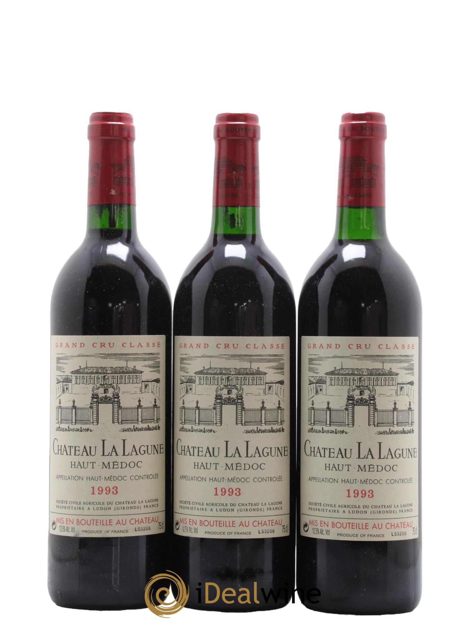 Château la Lagune 3ème Grand Cru Classé 1993 - Lot de 12 bouteilles - 4