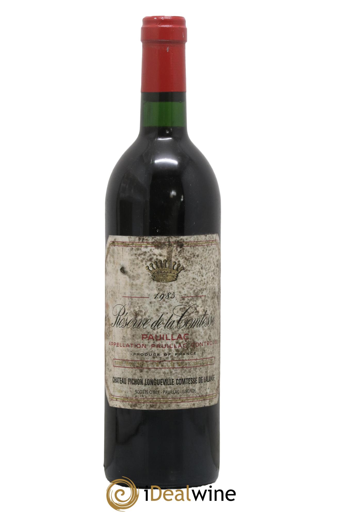Réserve de la Comtesse Second Vin 1985 - Lot of 1 bottle - 0