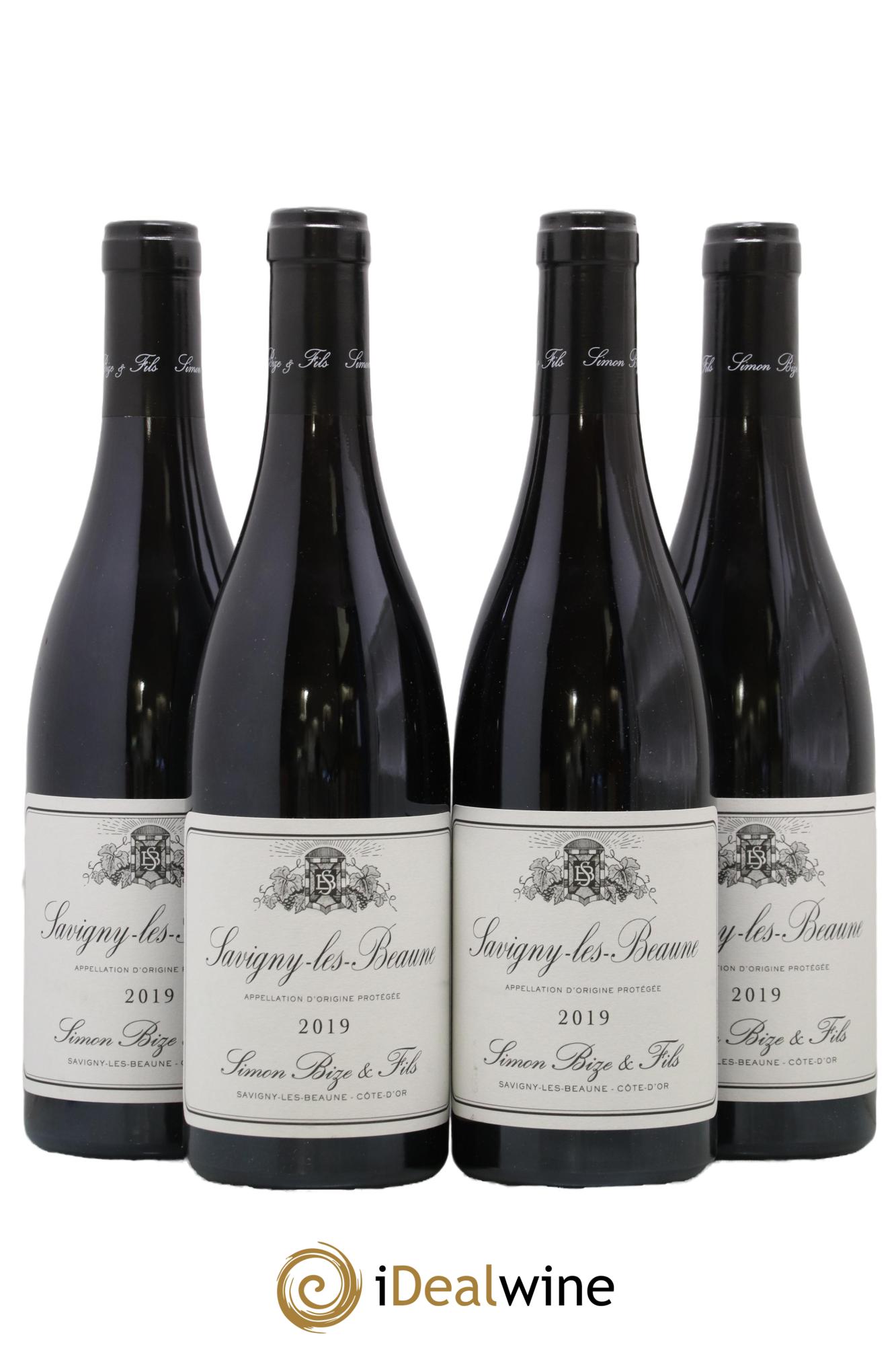 Savigny-lès-Beaune Simon Bize & Fils 2019 - Lot de 4 bouteilles - 0