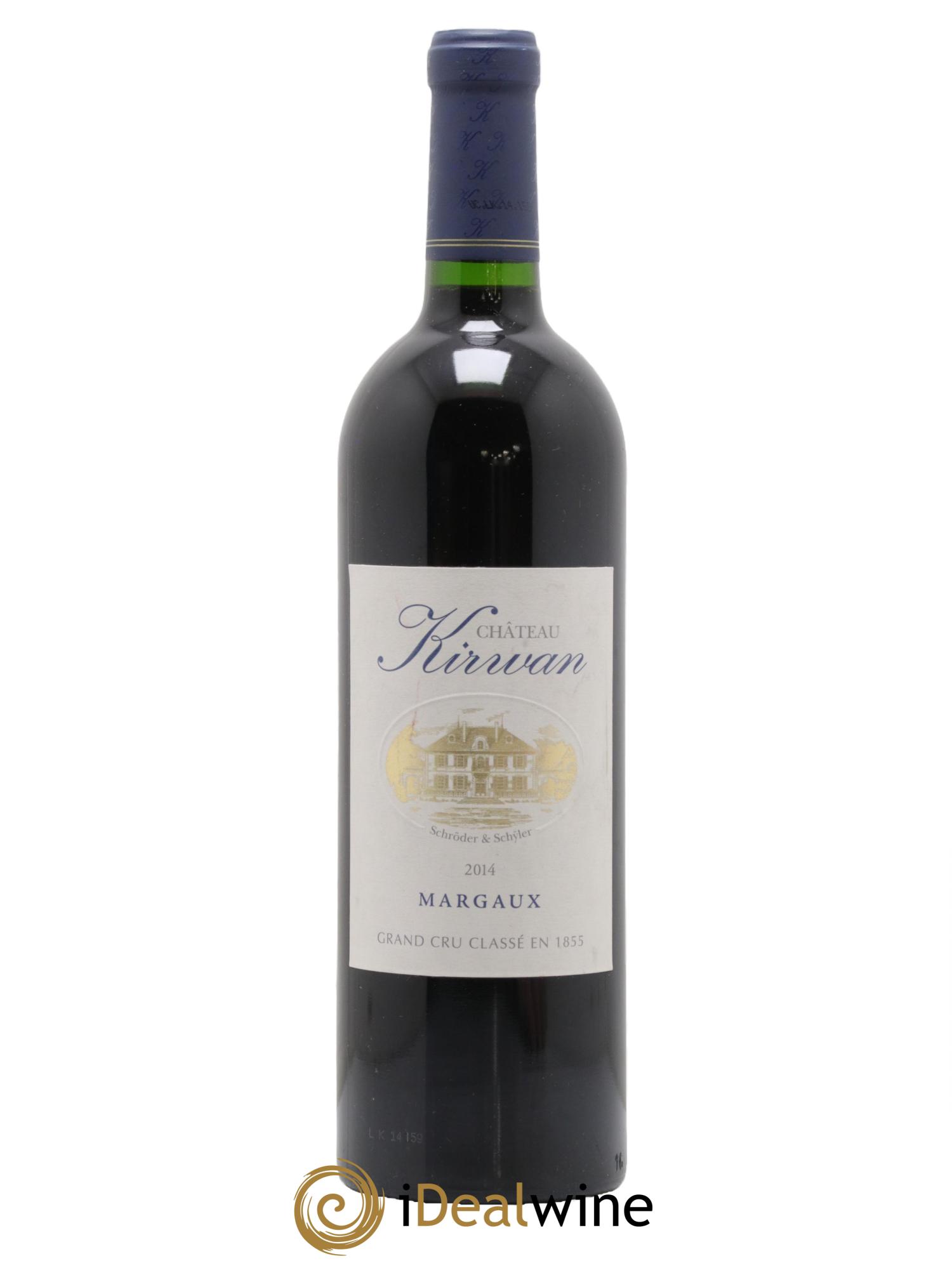 Château Kirwan 3ème Grand Cru Classé 2014 - Lot de 1 bouteille - 0