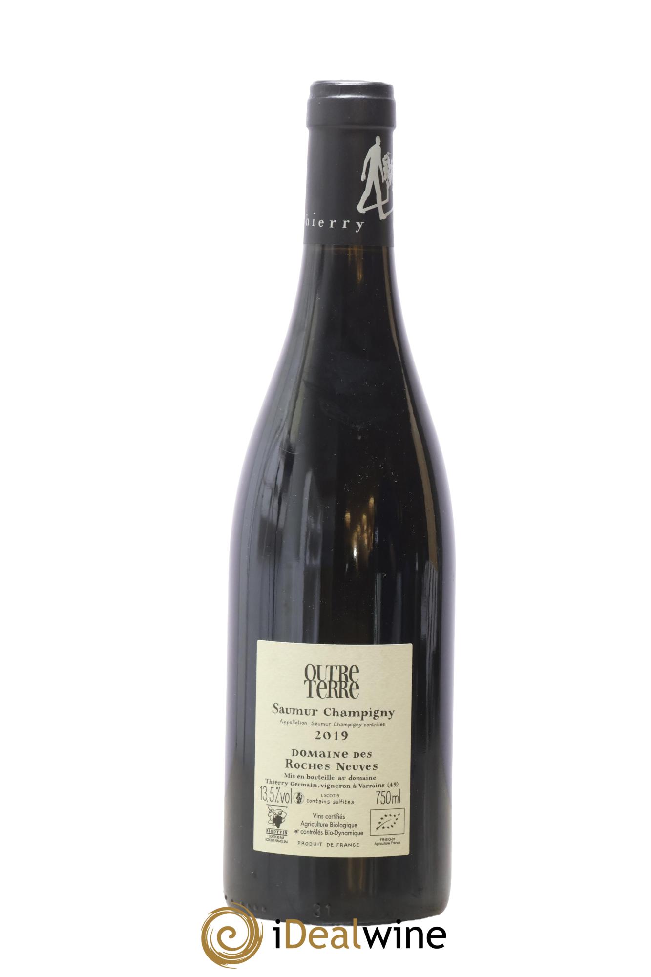 Saumur-Champigny Outre Terre Domaine des Roches Neuves - Thierry Germain 2019 - Lotto di 1 bottiglia - 1
