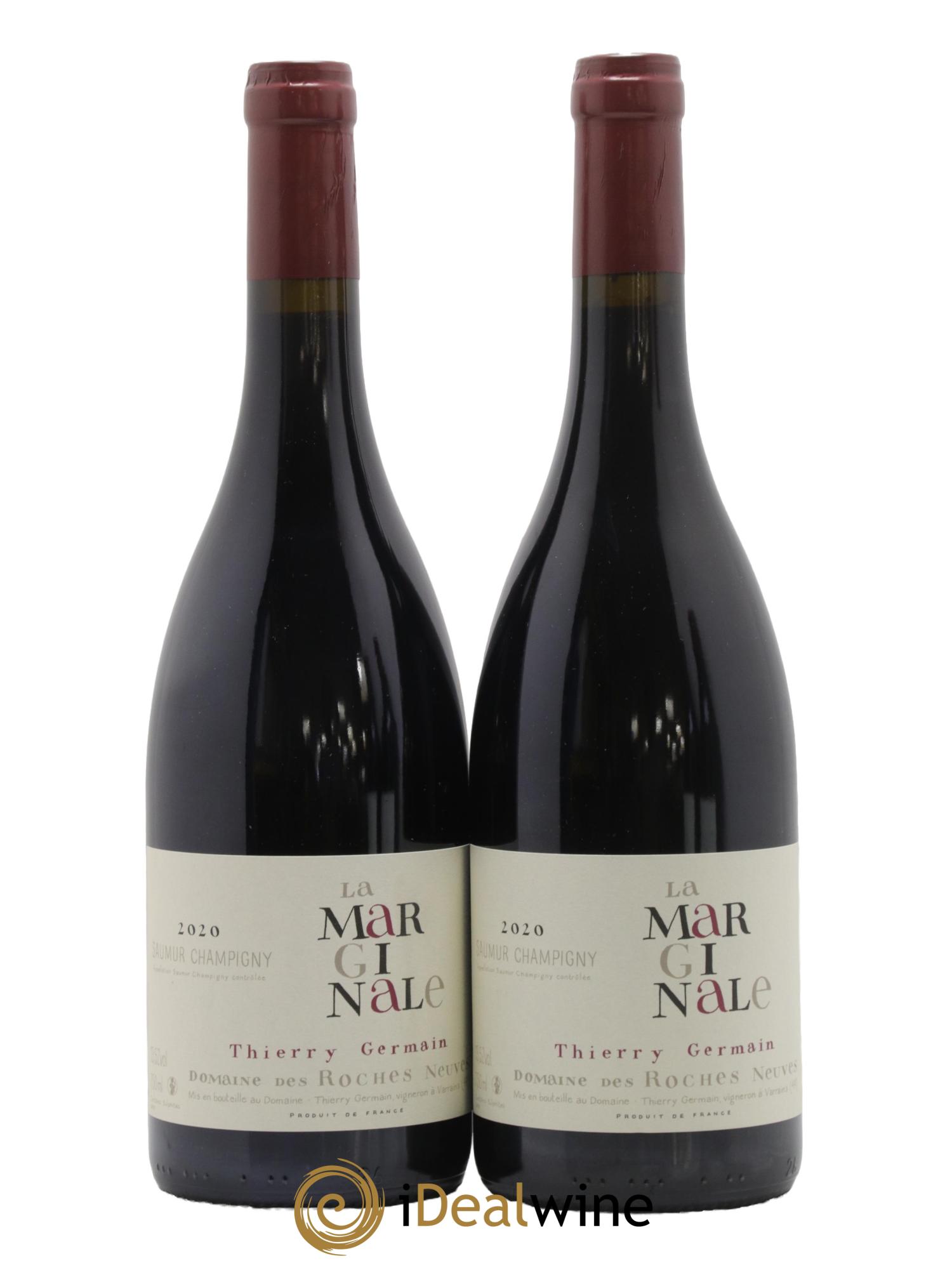 Saumur-Champigny La Marginale Domaine des Roches Neuves - Thierry Germain 2020 - Lot of 2 bottles - 0
