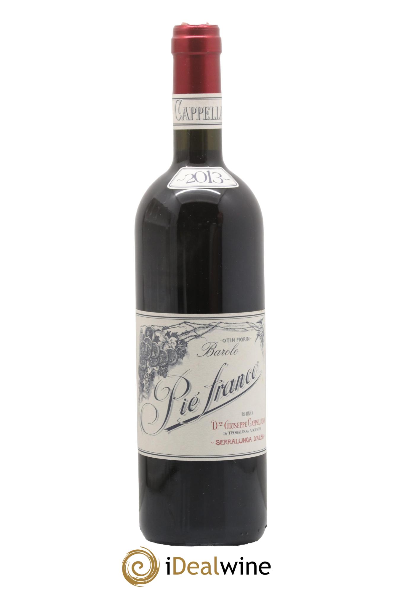 Barolo DOCG Pié Franco Cappellano 2013 - Lot of 1 bottle - 0