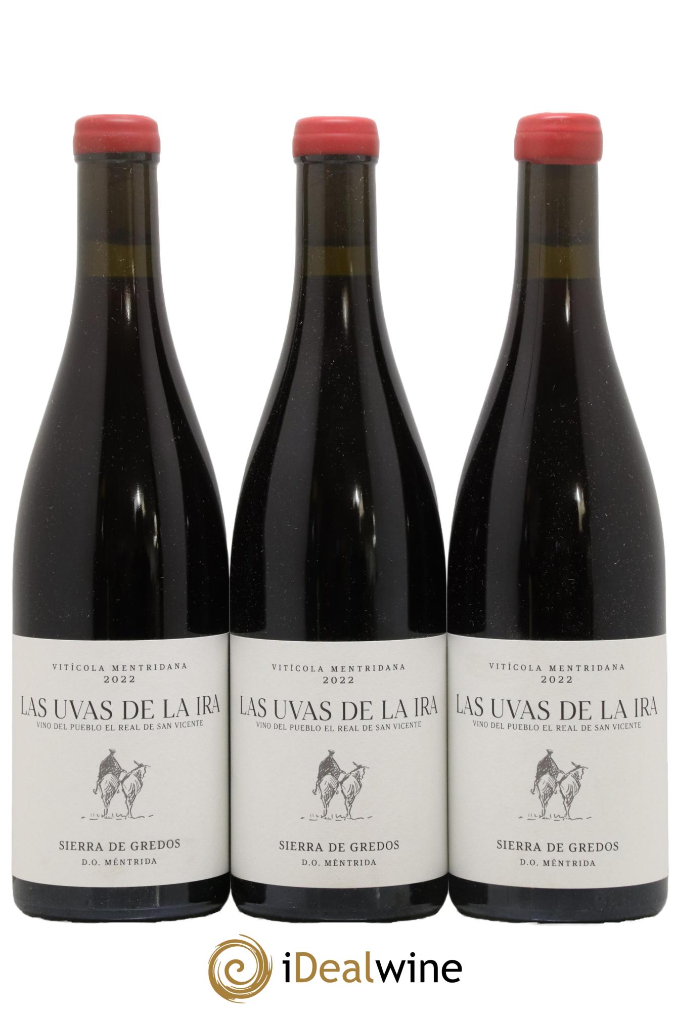 Méntrida DO Viticola Mentridana (anciennement Daniel Jimenez-Landi) Las Uvas de la Ira 2022 - Lotto di 3 bottiglie - 0
