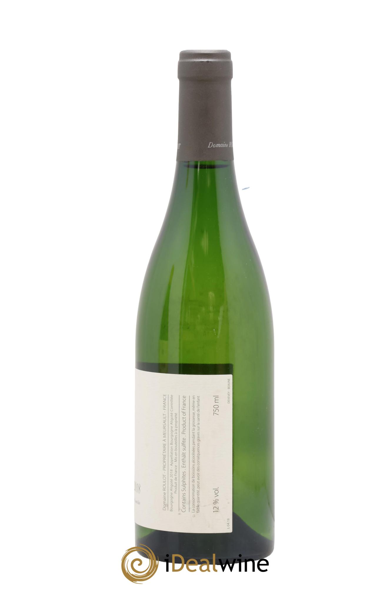 Bourgogne Aligoté Roulot (Domaine) 2018 - Lot de 1 bouteille - 1