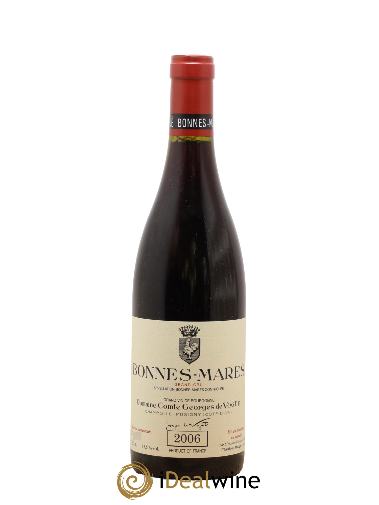 Bonnes-Mares Grand Cru Comte Georges de Vogüé 2006 - Lotto di 1 bottiglia - 0