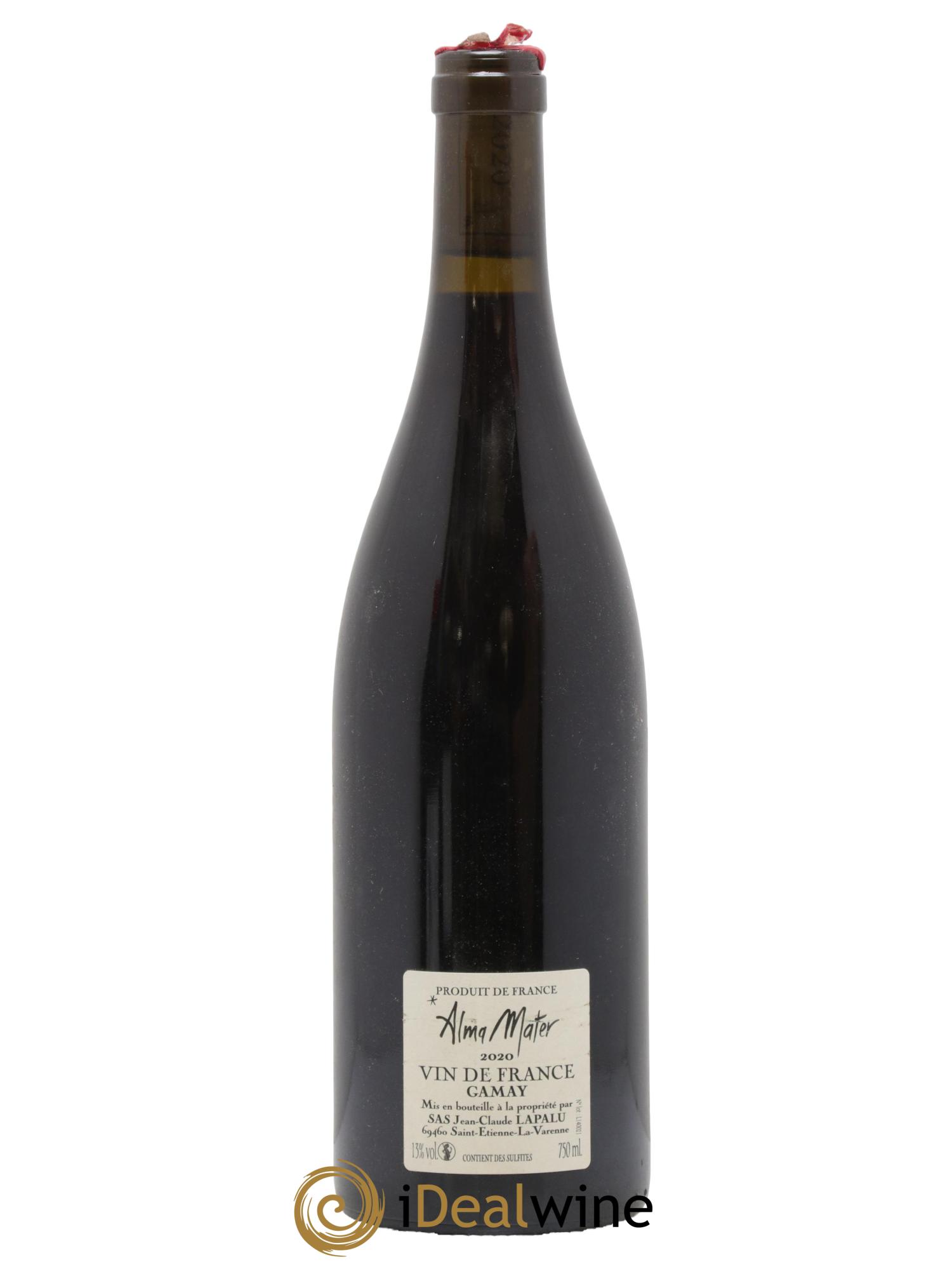 Vin de France Alma Mater Jean-Claude Lapalu 2020 - Lotto di 1 bottiglia - 1