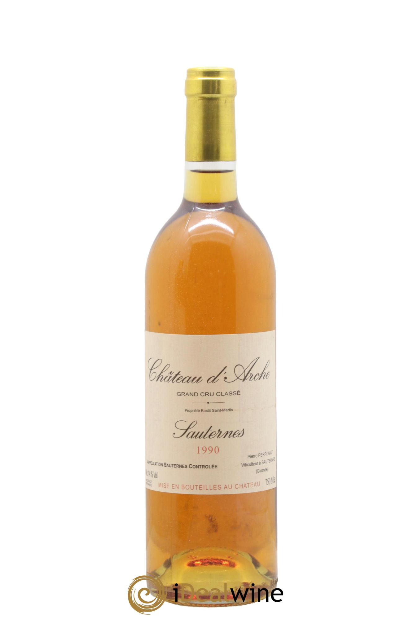 Château d' Arche 2ème Grand Cru Classé 1990 - Posten von 1 Flasche - 0