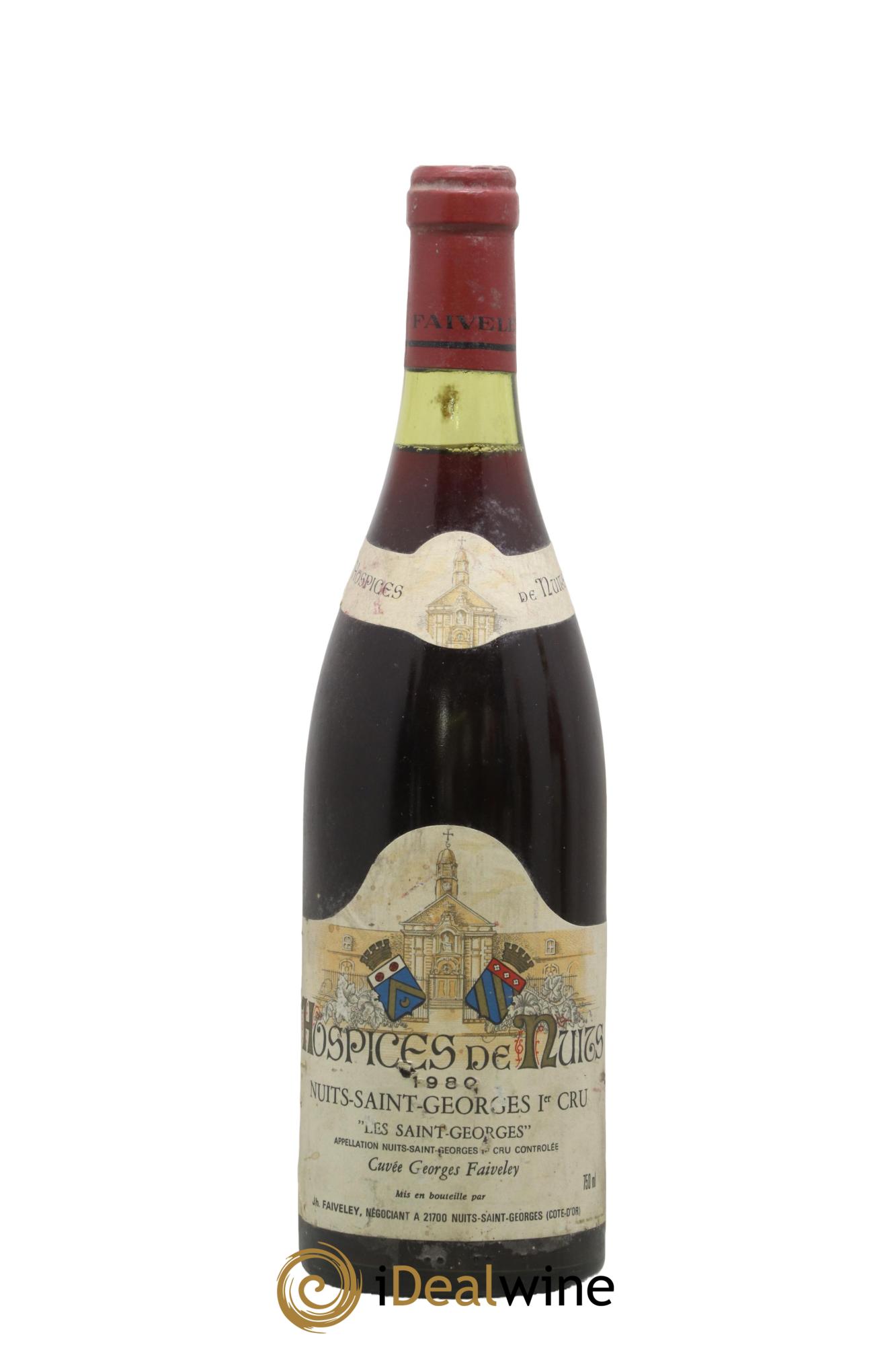 Nuits-Saint-Georges 1er Cru Les Saint Georges Faiveley Hospices de Nuits 1980 - Posten von 1 Flasche - 0