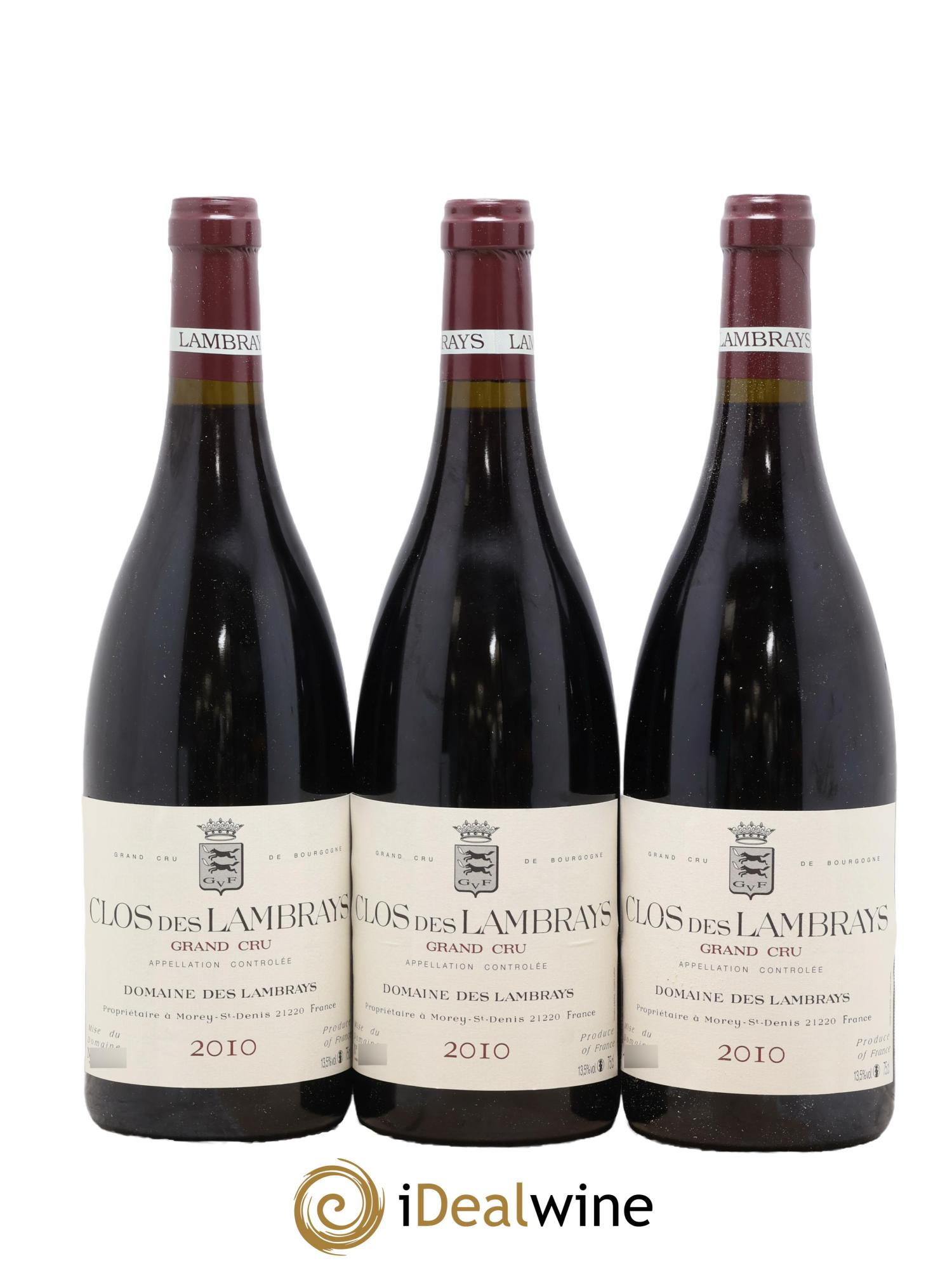 Clos des Lambrays Grand Cru Domaine des Lambrays 2010 - Lotto di 6 bottiglie - 2
