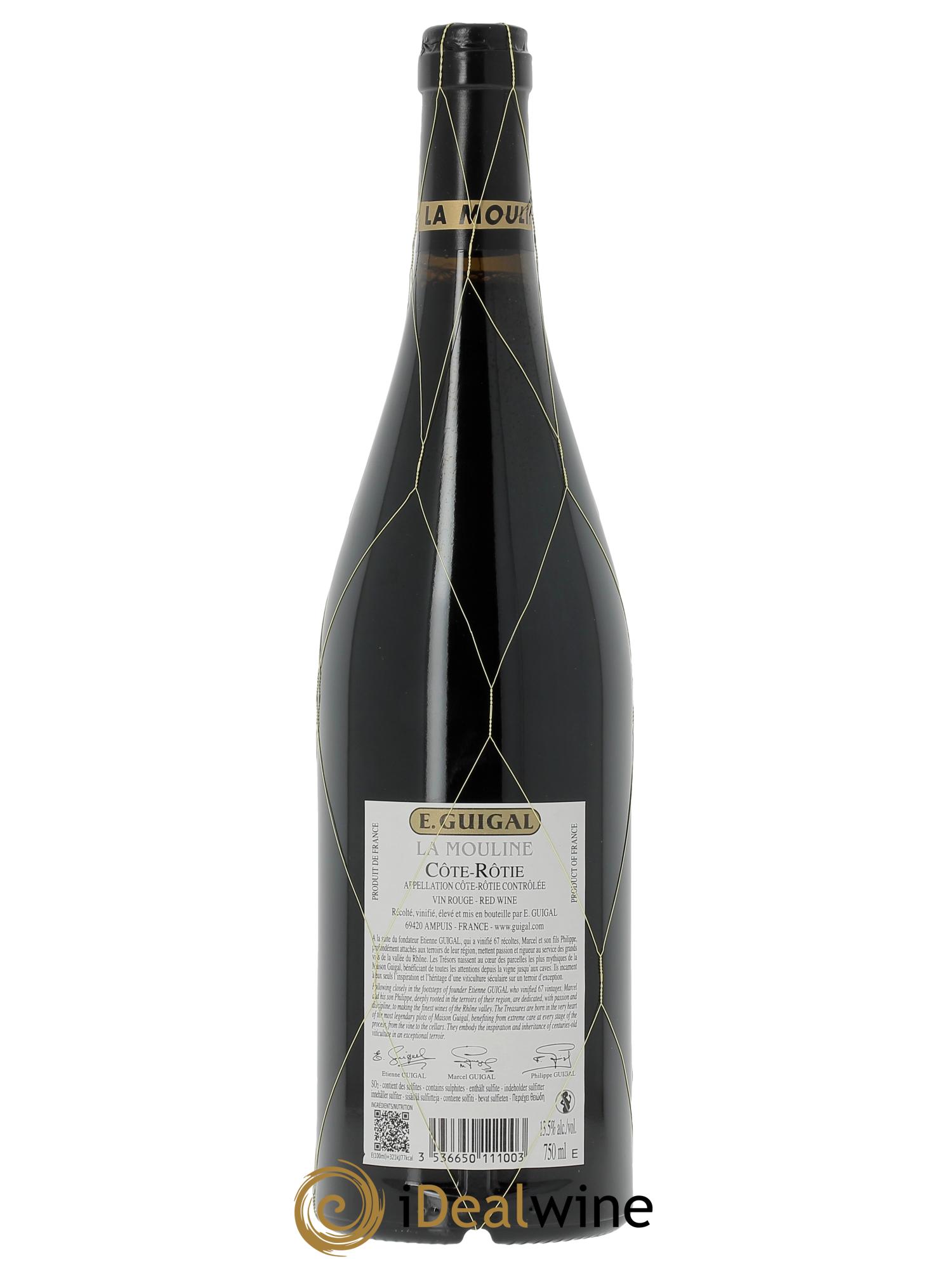 Côte-Rôtie La Mouline Guigal (OWC if 6 bts) 2022 - Lot of 1 bottle - 1