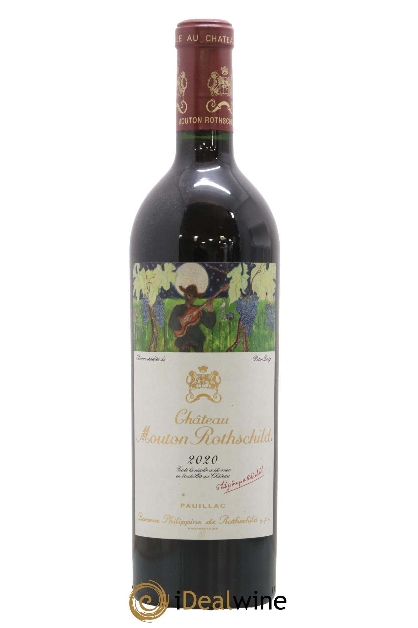 Château Mouton Rothschild 1er Grand Cru Classé 2020 - Lot of 1 bottle - 1