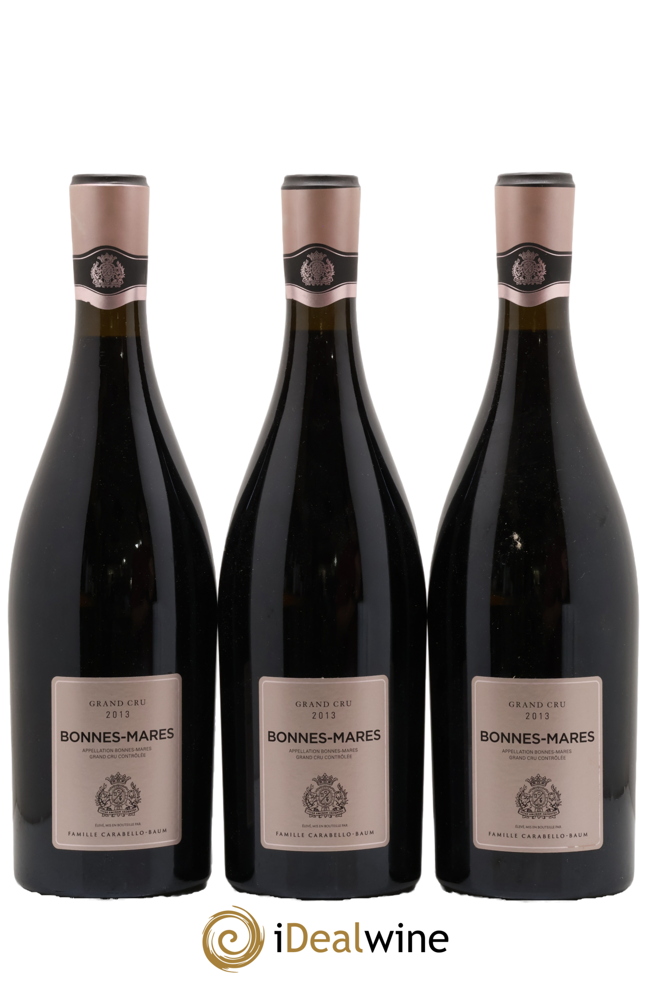 Bonnes-Mares Grand Cru Château de Pommard Famille Carabello-Baum 2013 - Lot de 3 bouteilles - 0