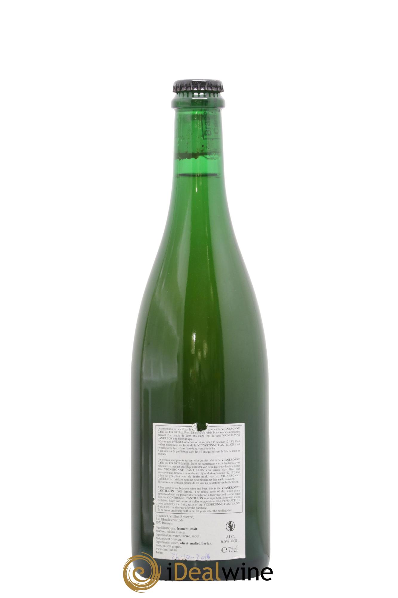 Bière Vigneronne Cantillon 2016 - Lotto di 1 bottiglia - 1