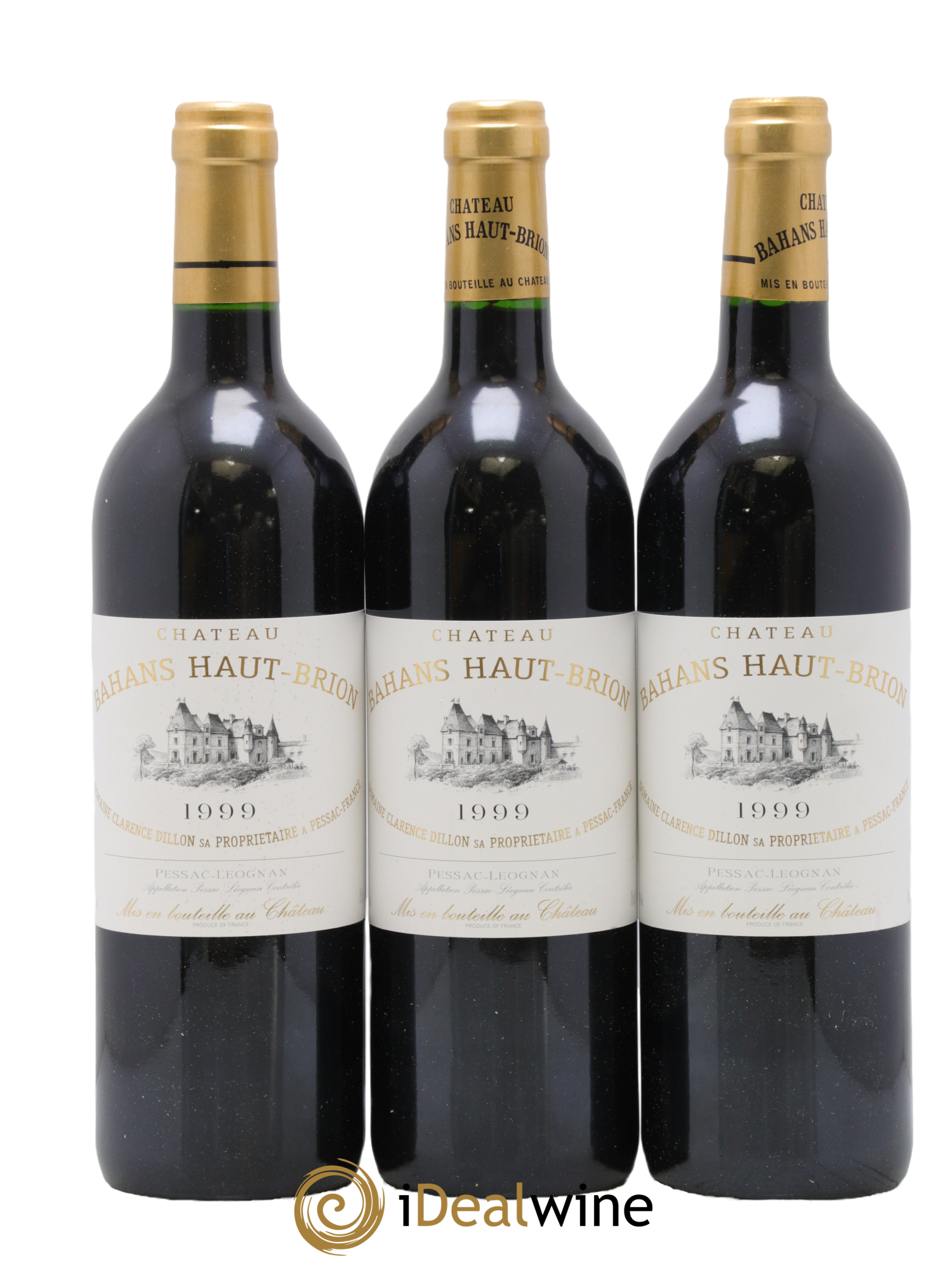 Clarence (Bahans) de Haut-Brion Second Vin 1999 - Lot de 3 bouteilles - 0