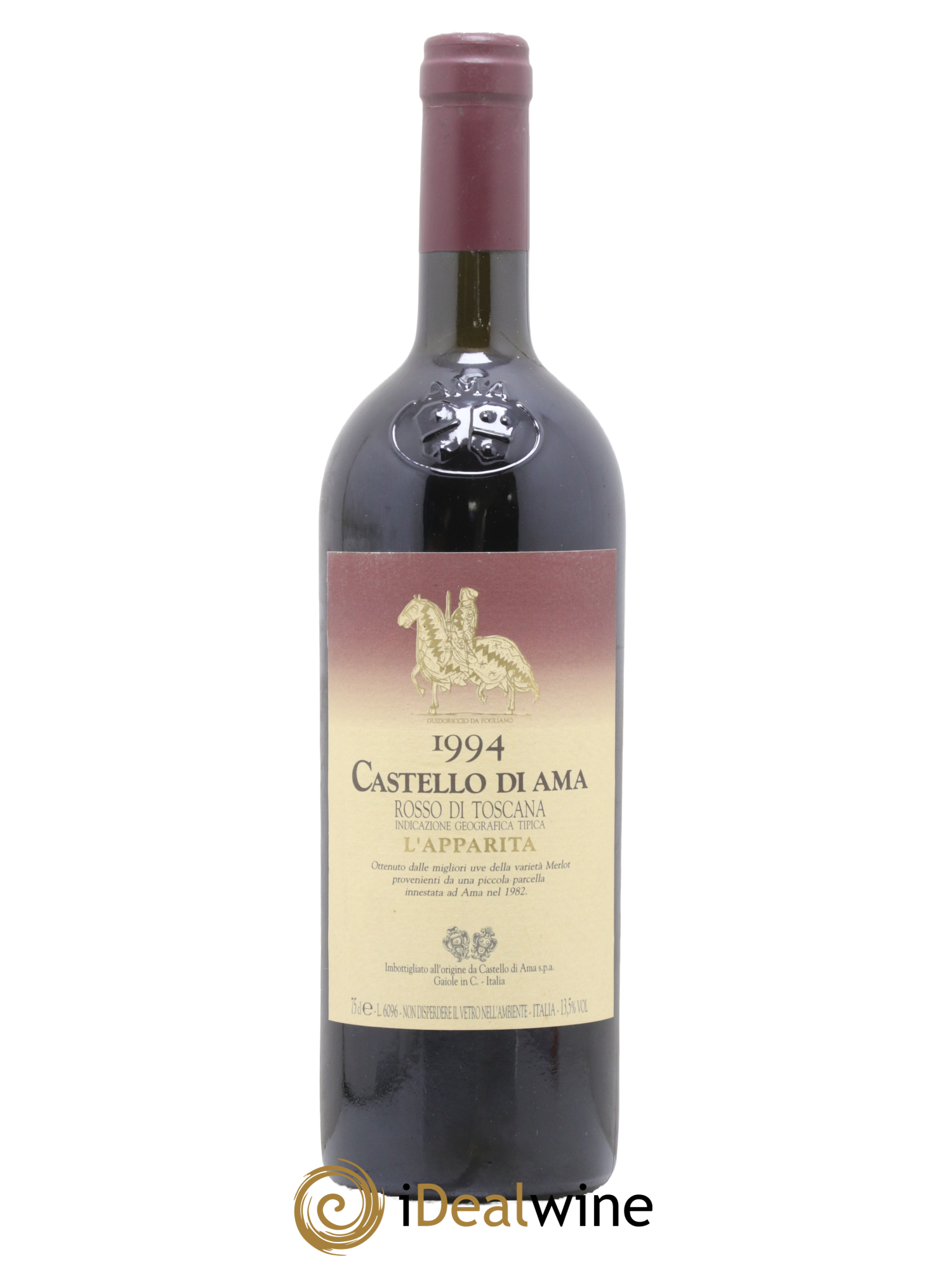 Toscana IGT Castello di Ama L'Apparita 1994 - Lot of 1 bottle - 0
