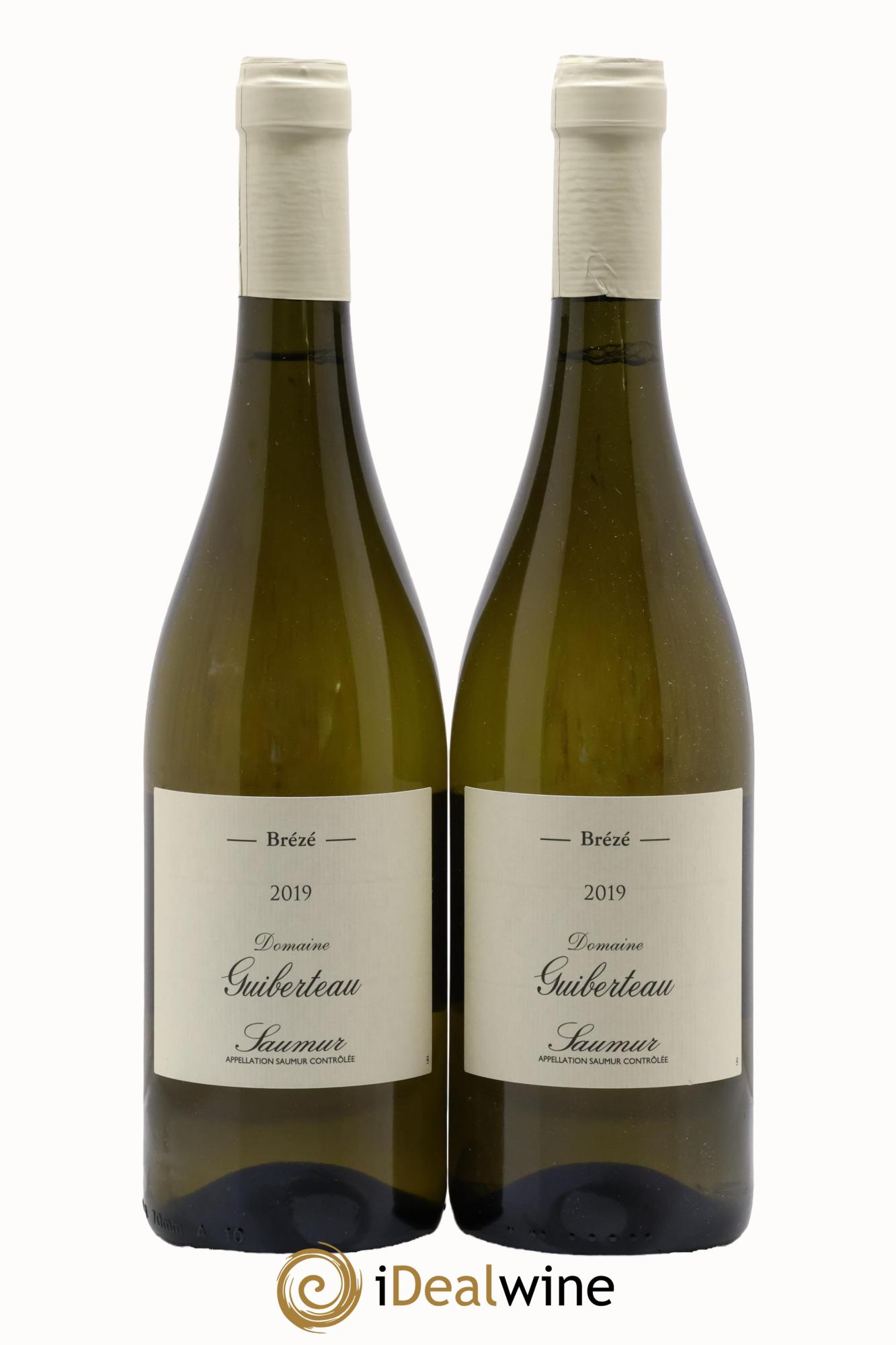 Saumur Brézé Domaine Guiberteau 2019 - Posten von 2 Flaschen - 0