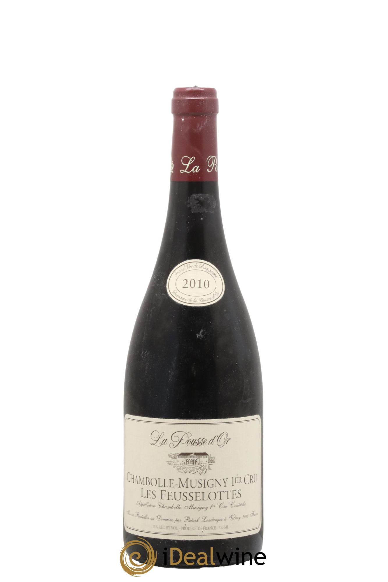 Chambolle-Musigny 1er Cru Les Feusselottes La Pousse d'Or (Domaine de) 2010 - Lot de 1 bouteille - 0