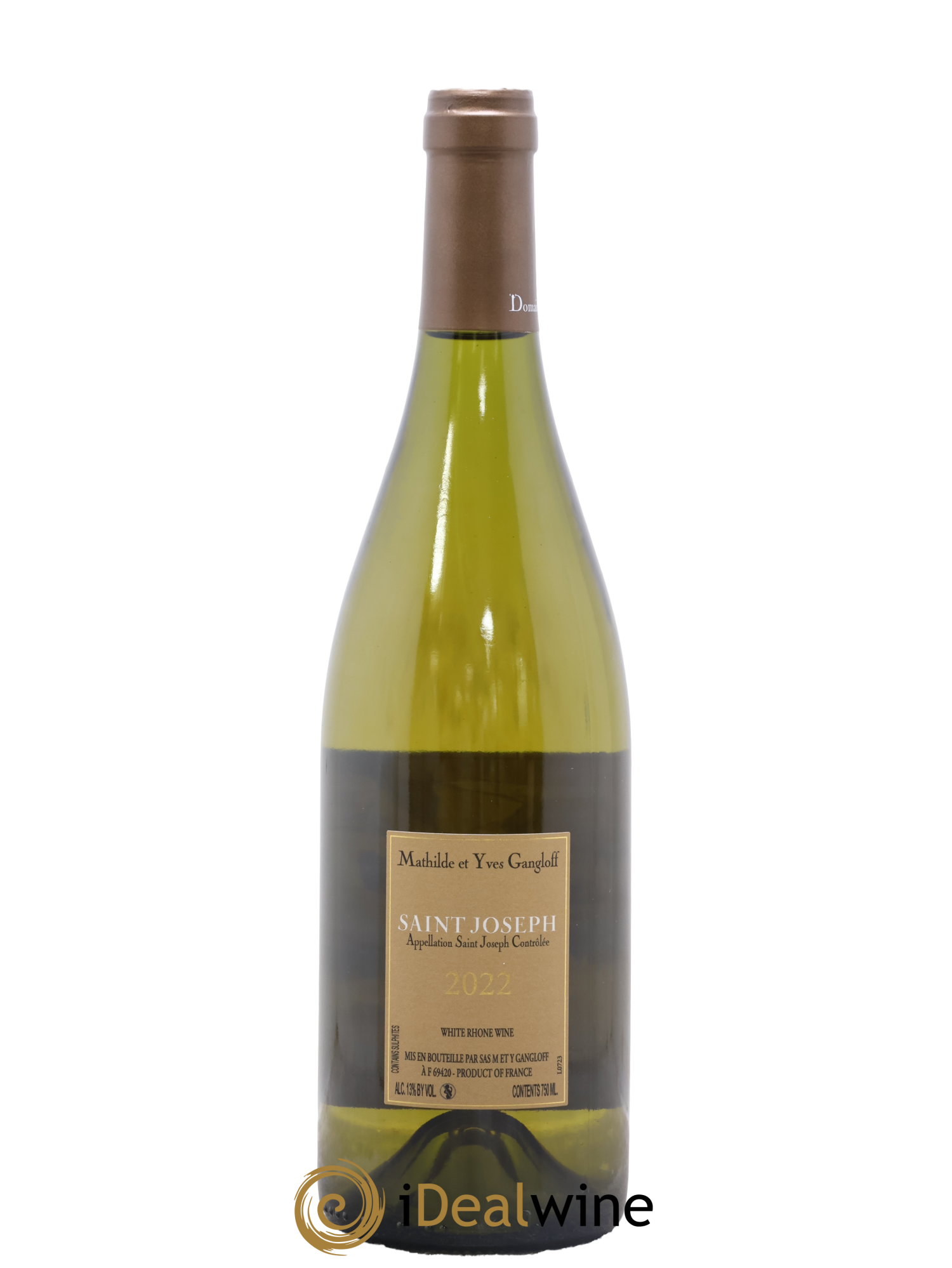 Saint-Joseph Gangloff (Domaine) 2022 - Lot of 1 bottle - 1