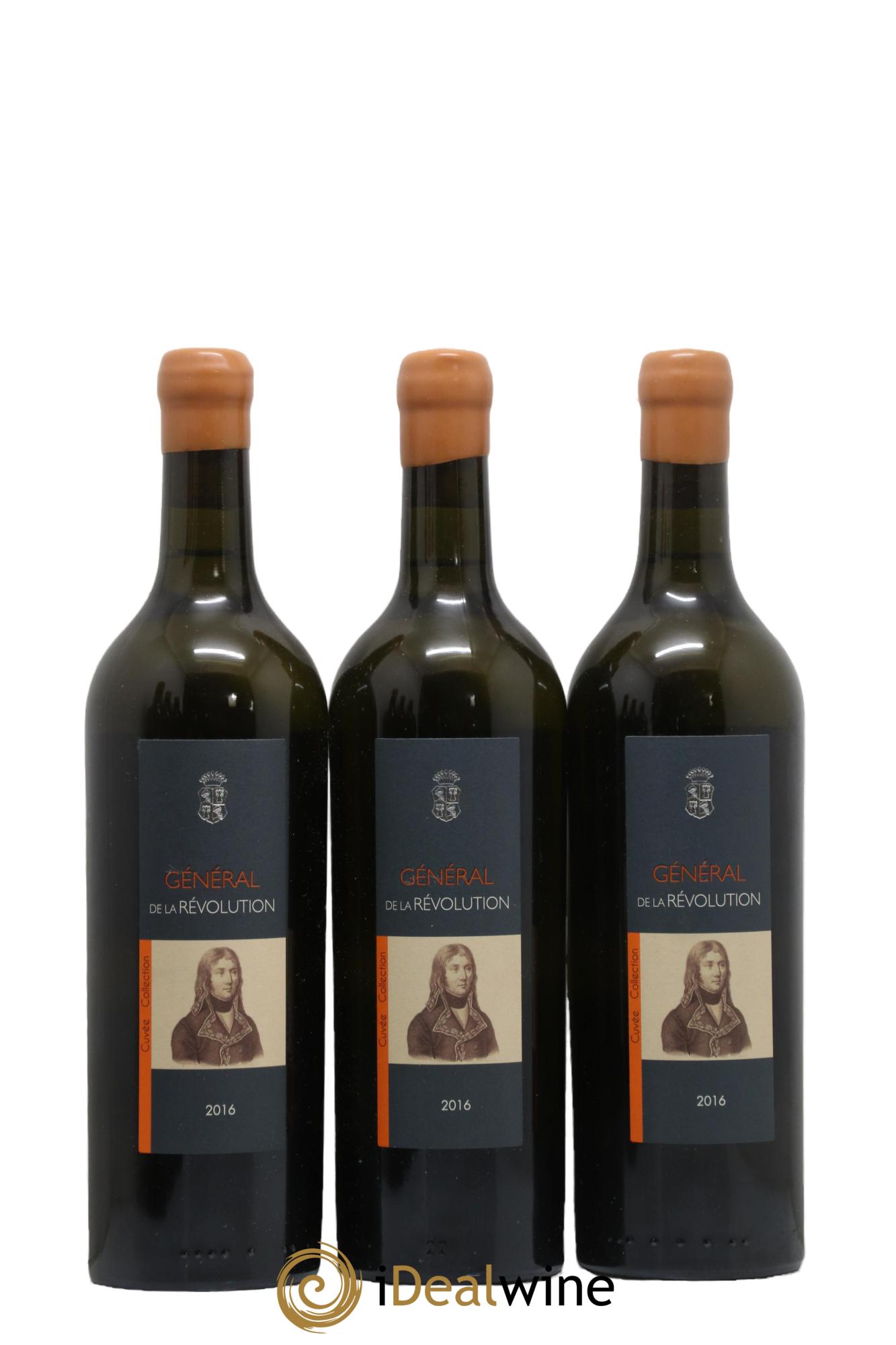 Vin de France Général de la Révolution Comte Abbatucci (Domaine) 2016 - Lot de 3 bouteilles - 0