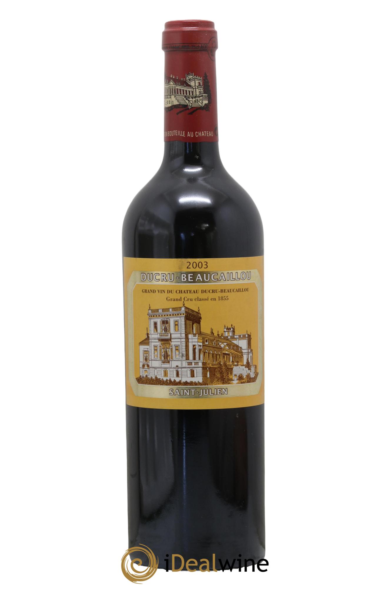 Château Ducru Beaucaillou 2ème Grand Cru Classé 2003 - Lot de 1 bouteille - 0