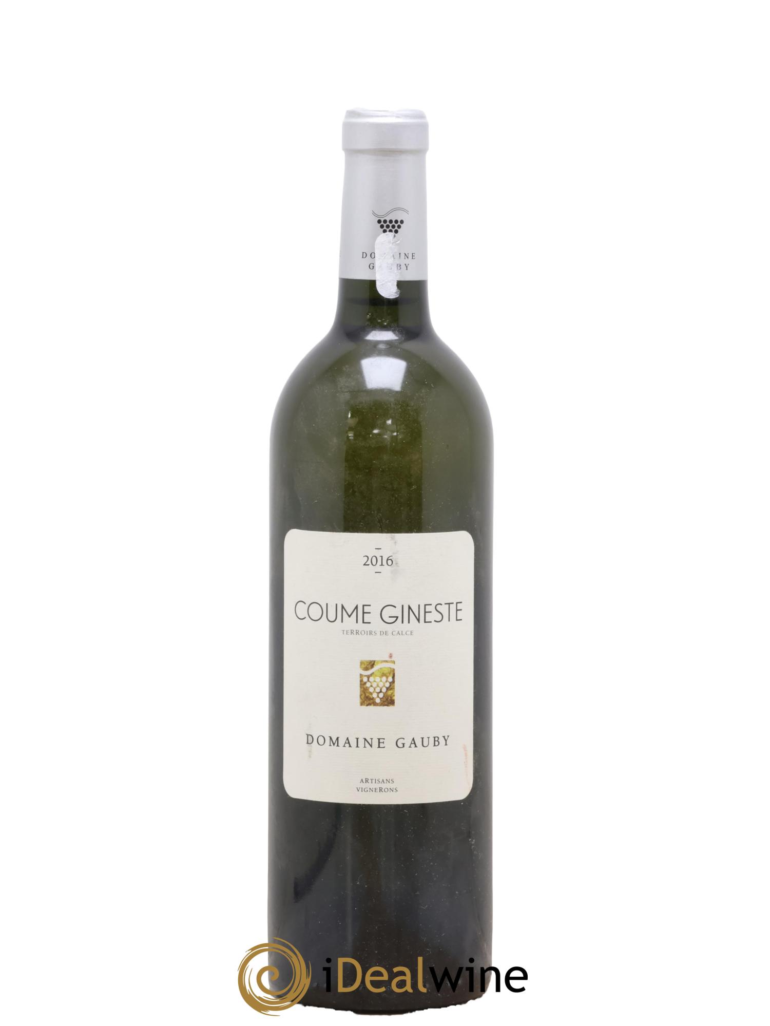 Côtes Catalanes Coume Gineste Gauby (Domaine) 2016 - Lot de 1 bouteille - 0