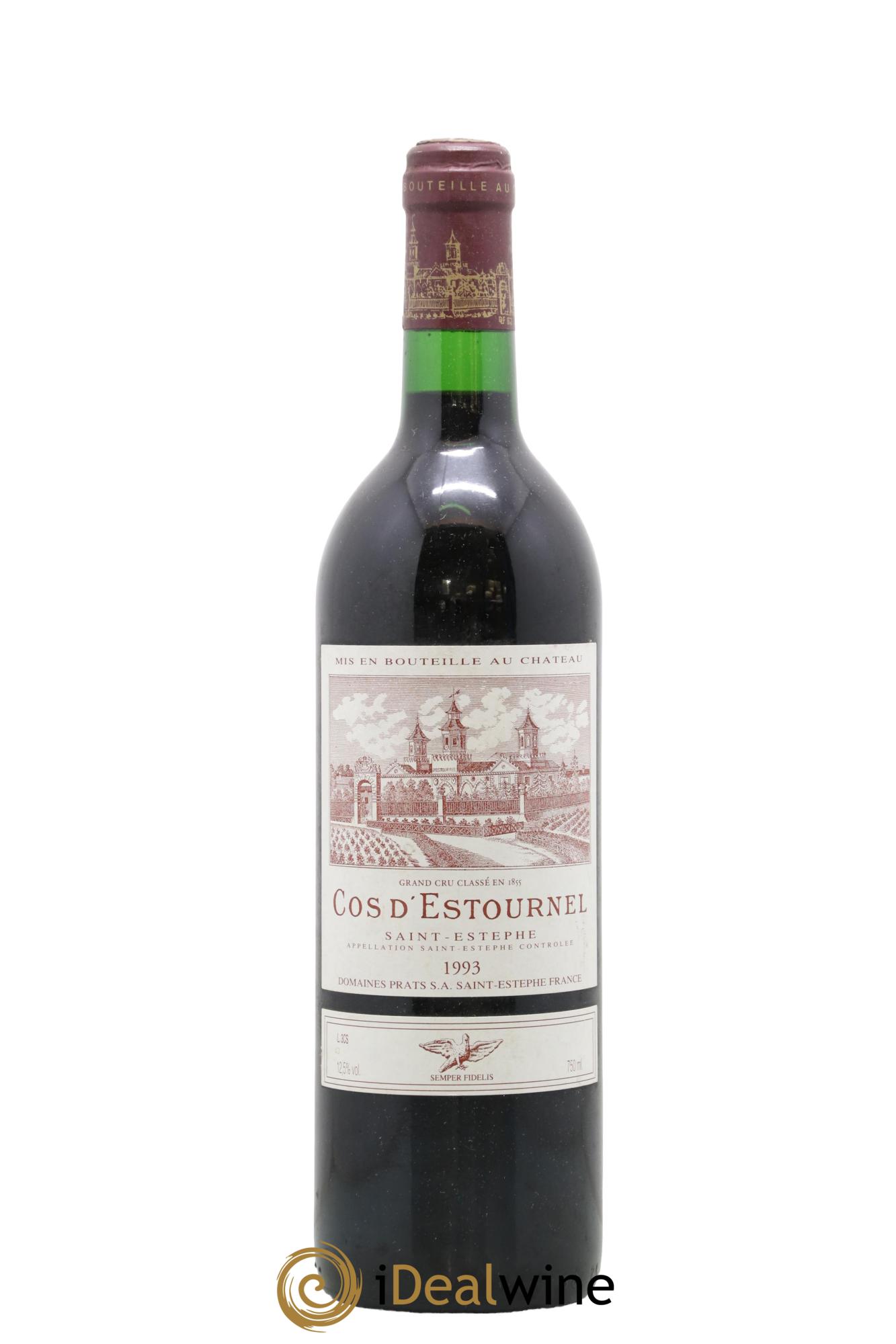 Cos d'Estournel 2ème Grand Cru Classé 1993 - Lotto di 1 bottiglia - 0