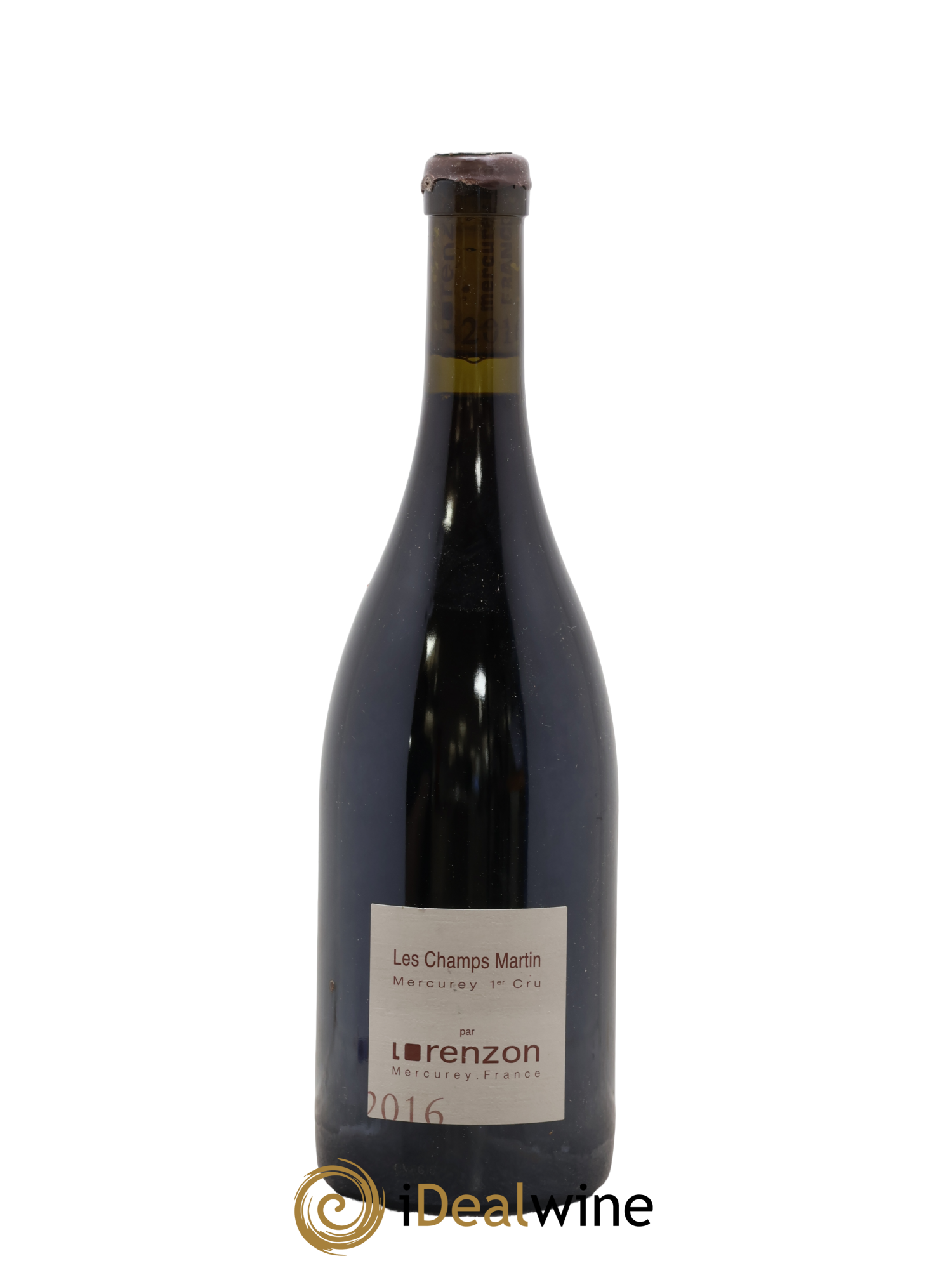 Mercurey 1er Cru Les Champs Martin Bruno Lorenzon 2016 - Lot de 1 bouteille - 0