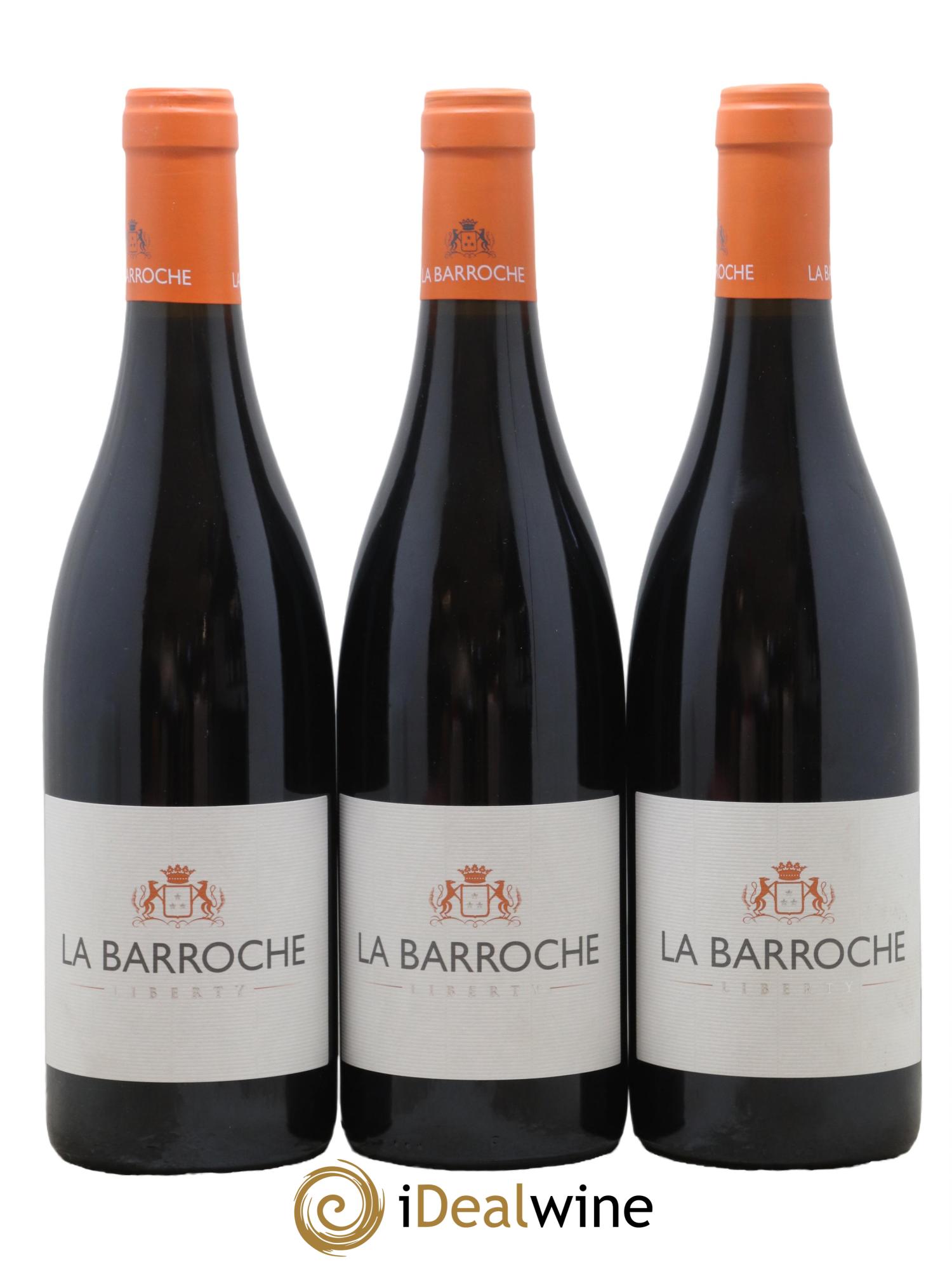 Vin de France Domaine La Barroche Liberty Domaine La Barroche 2018 - Lot de 3 bouteilles - 0