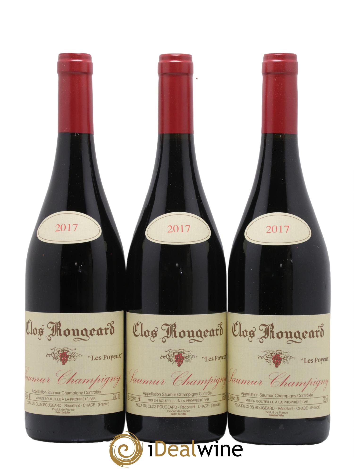 Saumur-Champigny Les Poyeux Clos Rougeard 2017 - Lot de 6 bouteilles - 2