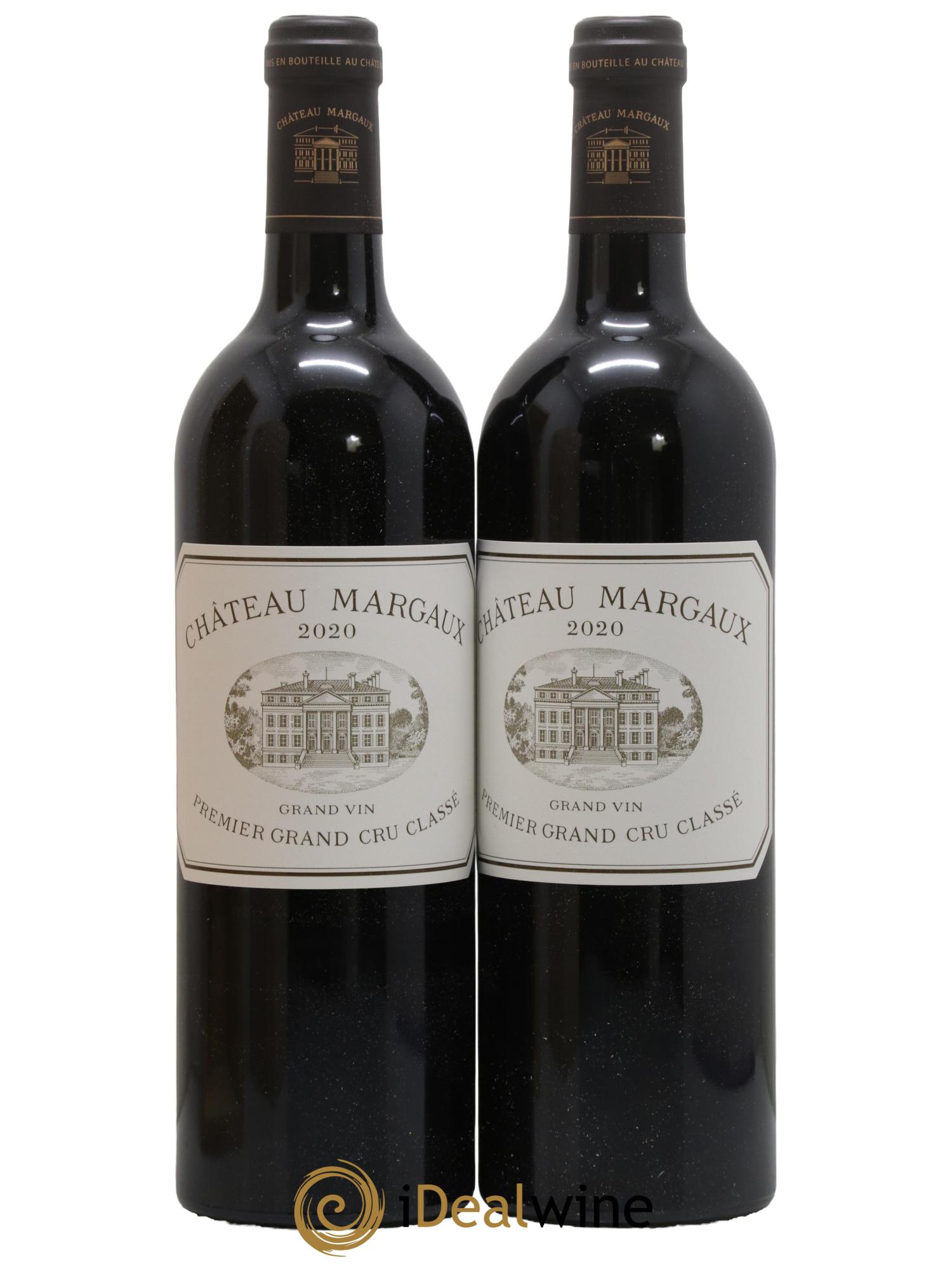 Château Margaux 1er Grand Cru Classé 2020 - Lot de 2 bouteilles - 0