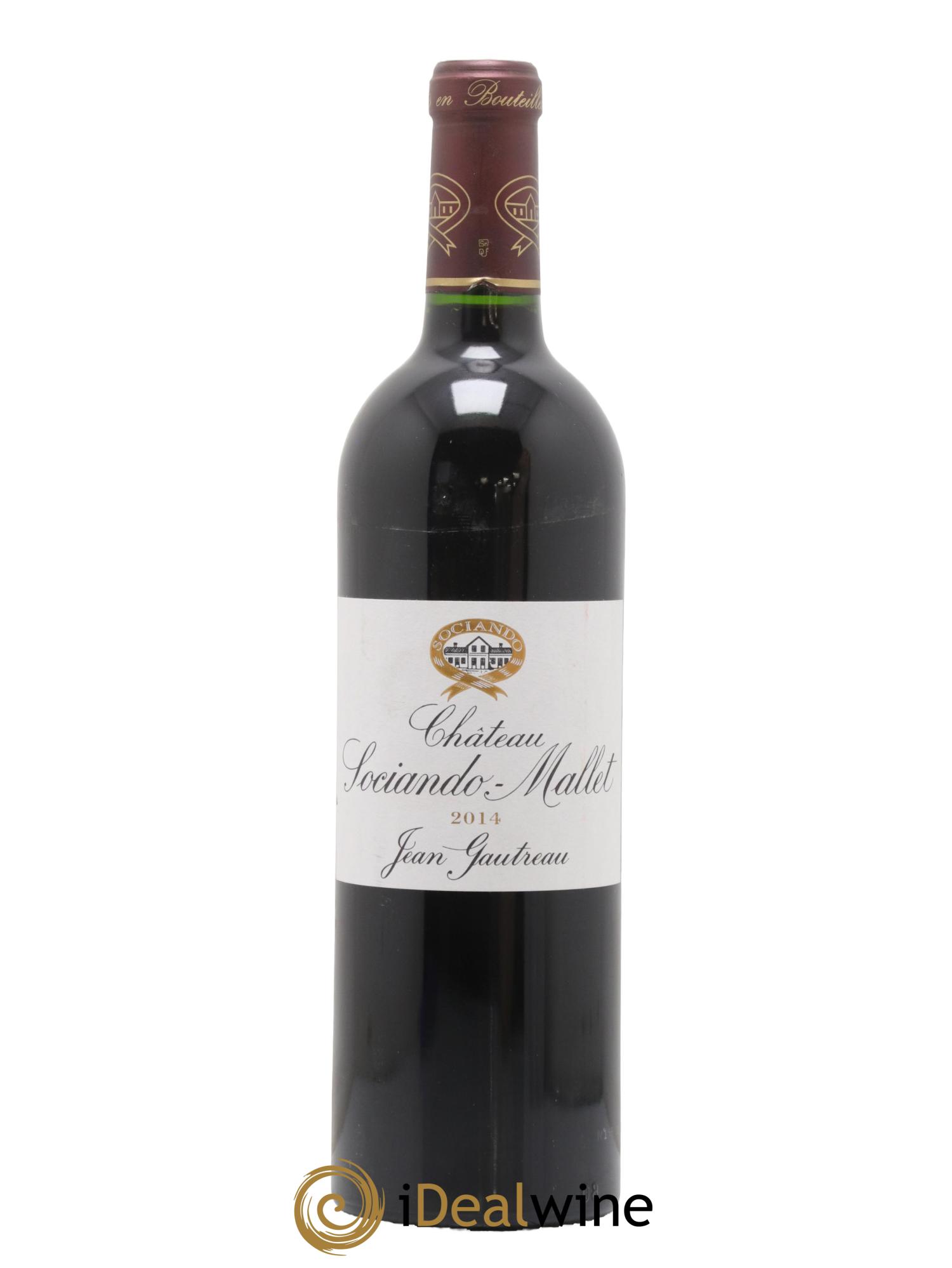 Château Sociando Mallet 2014 - Lotto di 1 bottiglia - 0