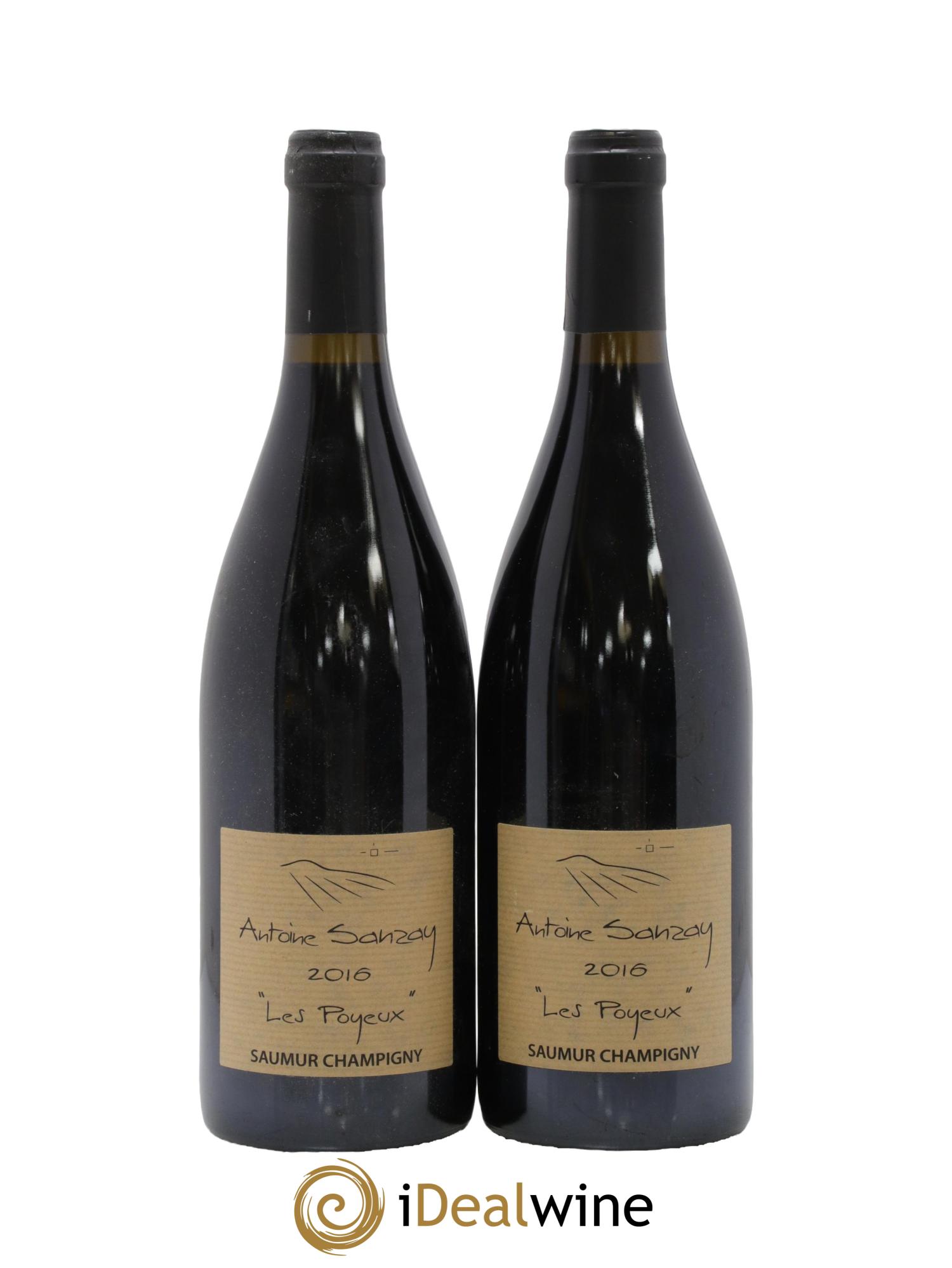 Saumur-Champigny Les Poyeux Antoine Sanzay 2016 - Lot de 2 bouteilles - 0