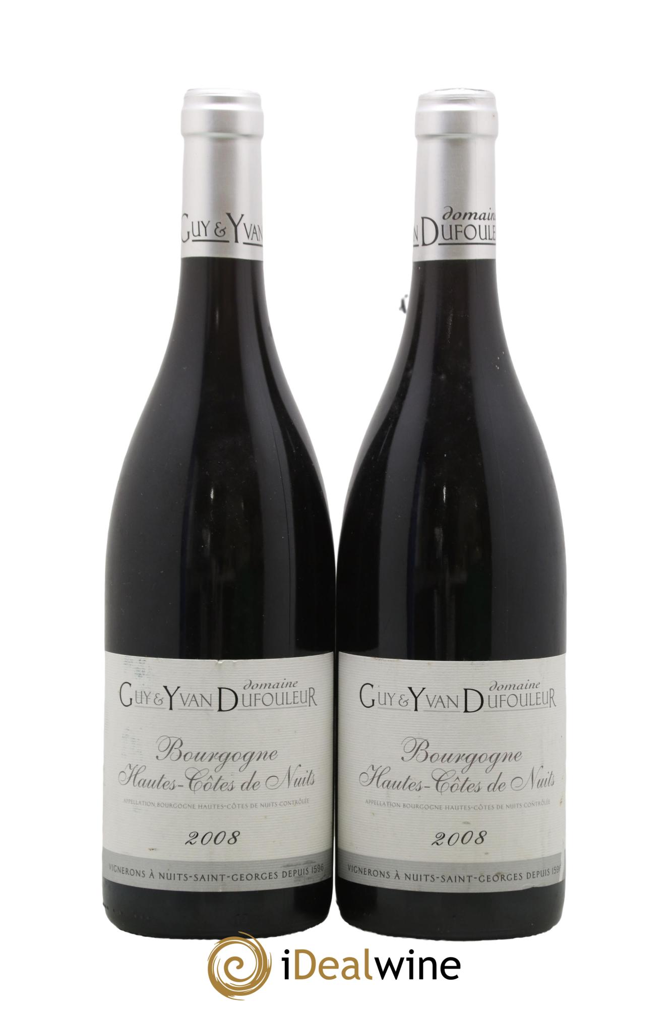 Hautes-Côtes de Nuits Dufouleur 2008 - Posten von 2 Flaschen - 0