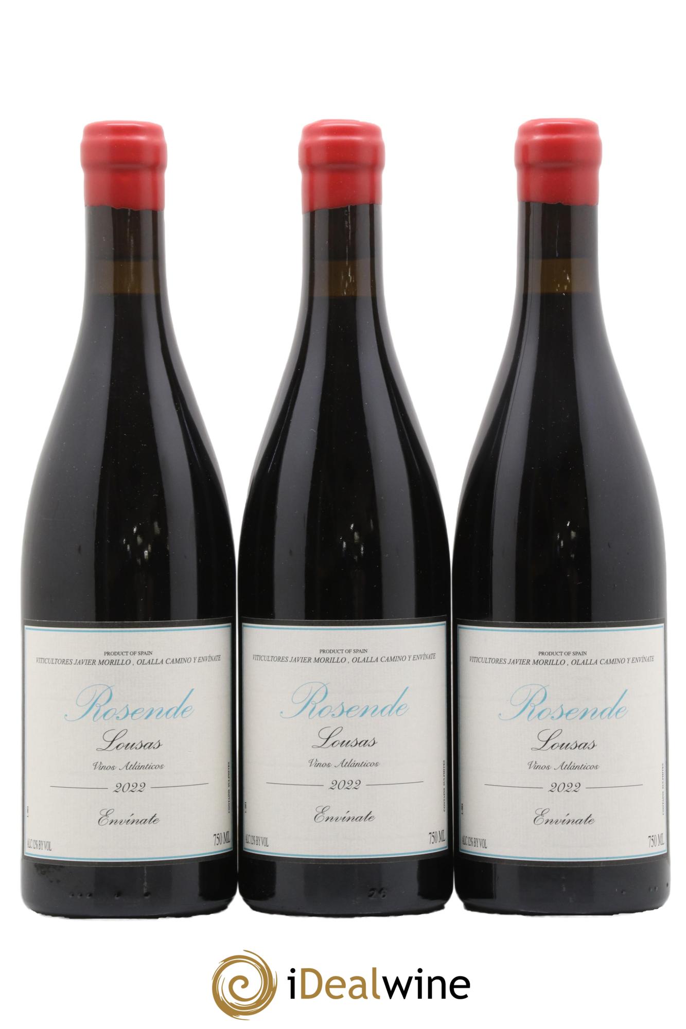 Espagne Ribeira Sacra Rosende Lousas Envinate 2022 - Lot de 3 bouteilles - 0
