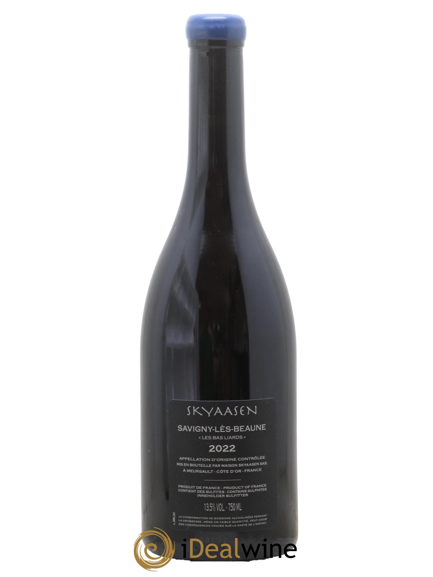 Savigny-lès-Beaune Les Bas Liards Maison Skyaasen 2022 - Lot de 1 bouteille - 1