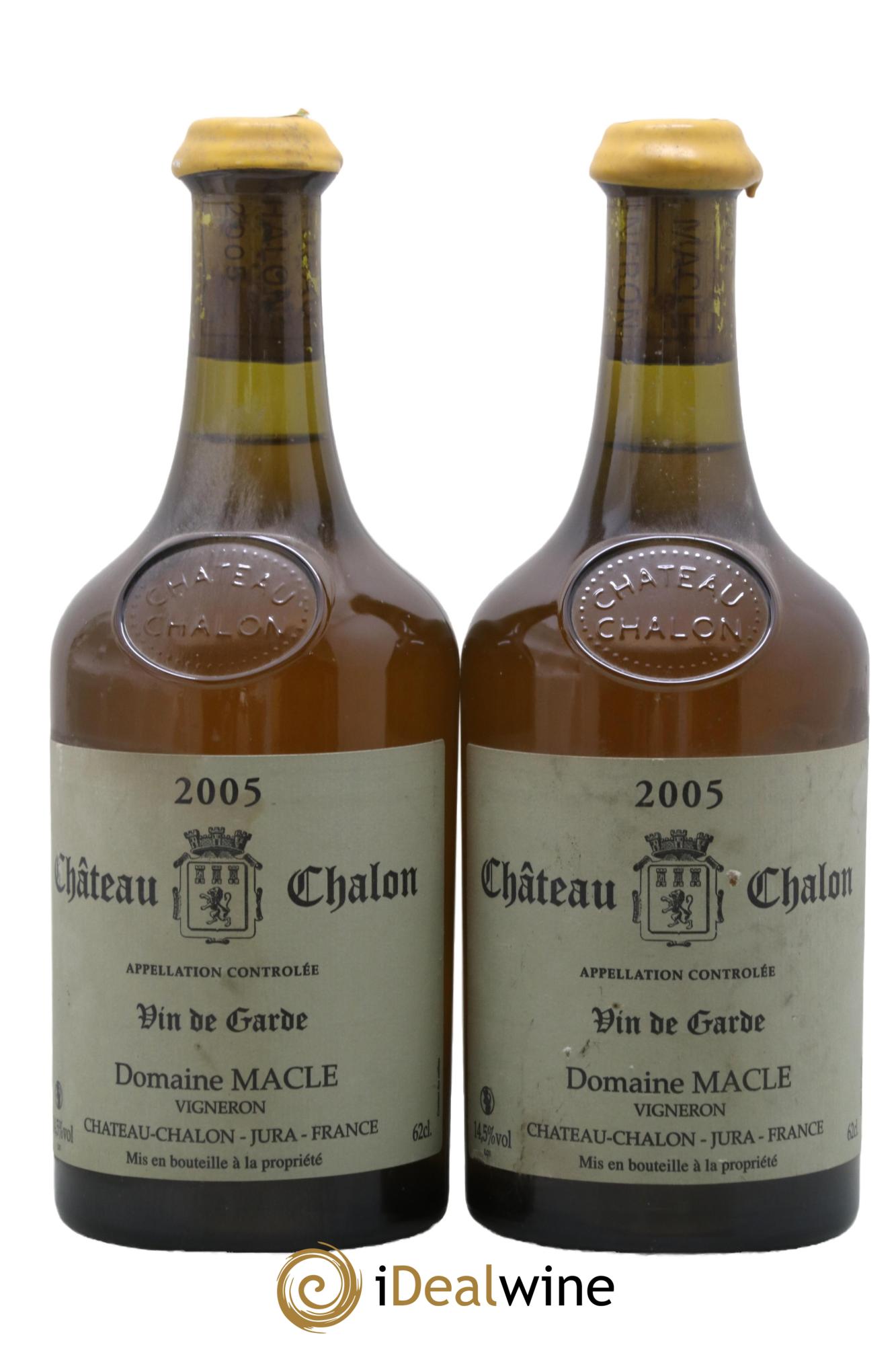 Château-Chalon Jean Macle 2005 - Lotto di 2 clavelin - 0
