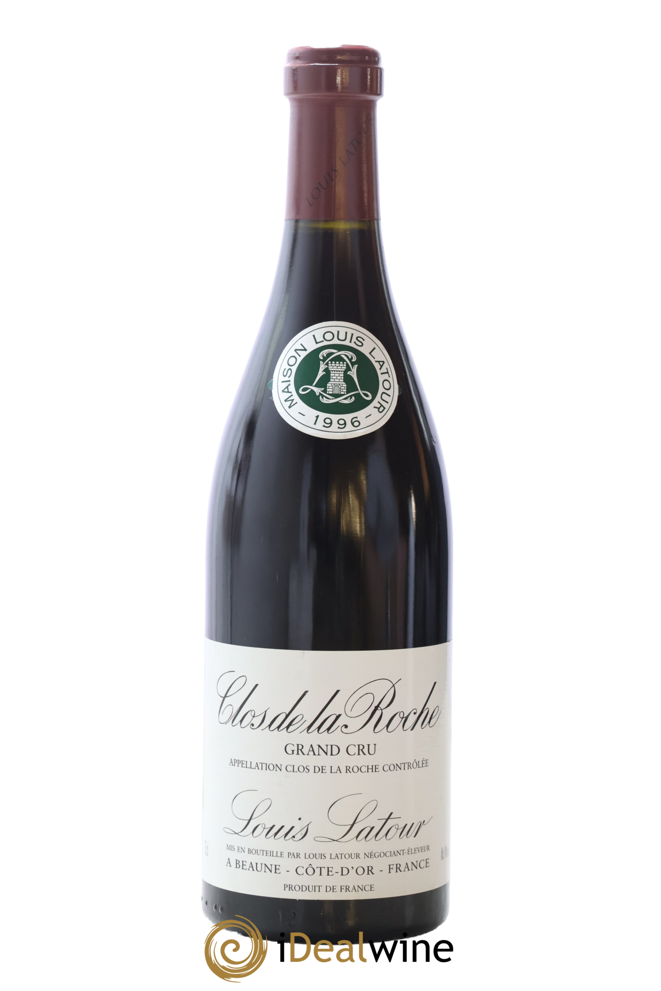 Clos de la Roche Grand Cru Louis Latour 1996 - Lot de 1 bouteille - 0