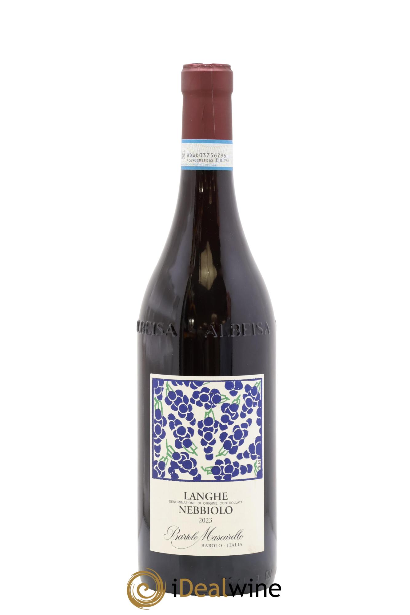Langhe DOC Nebbiolo Bartolo Mascarello 2023 - Lot de 1 bouteille - 0