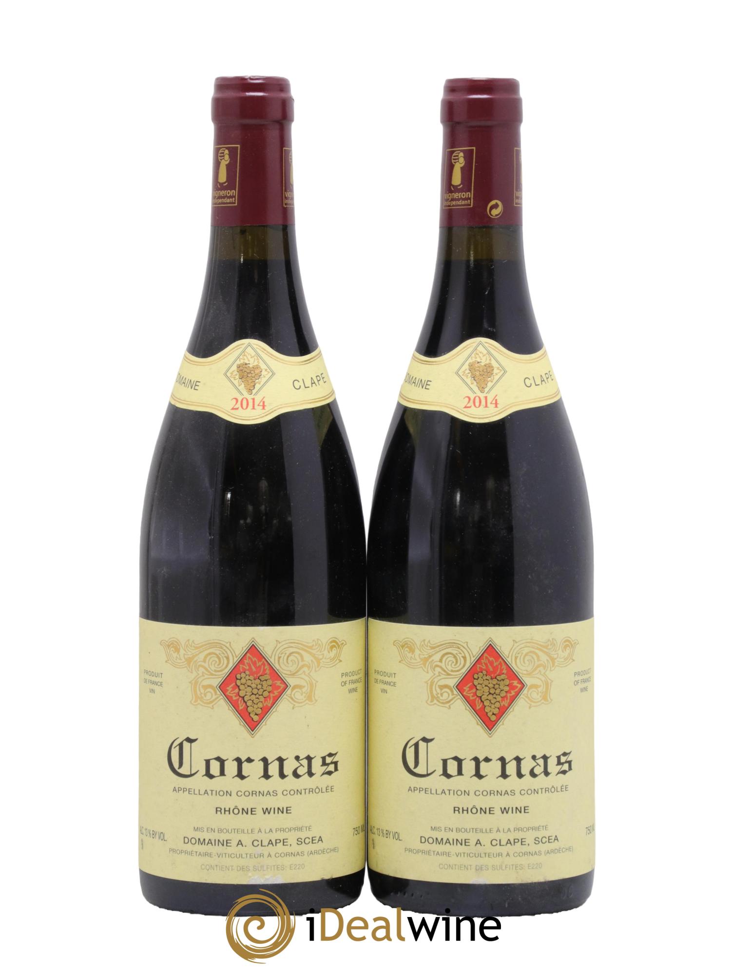 Cornas Auguste Clape 2014 - Posten von 2 Flaschen - 0