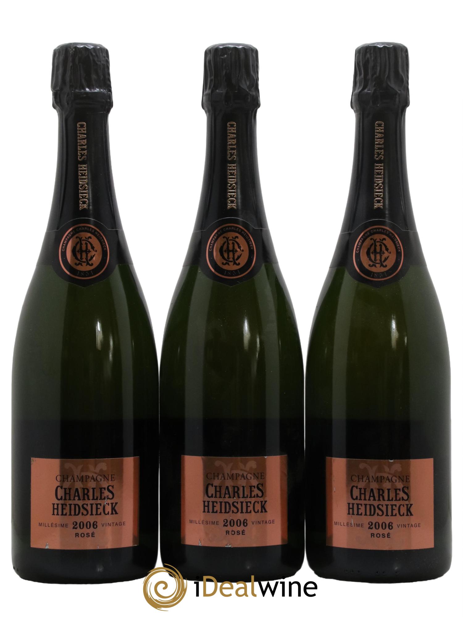 Millésimé Brut Charles Heidsieck 2006 - Lot de 3 bouteilles - 0