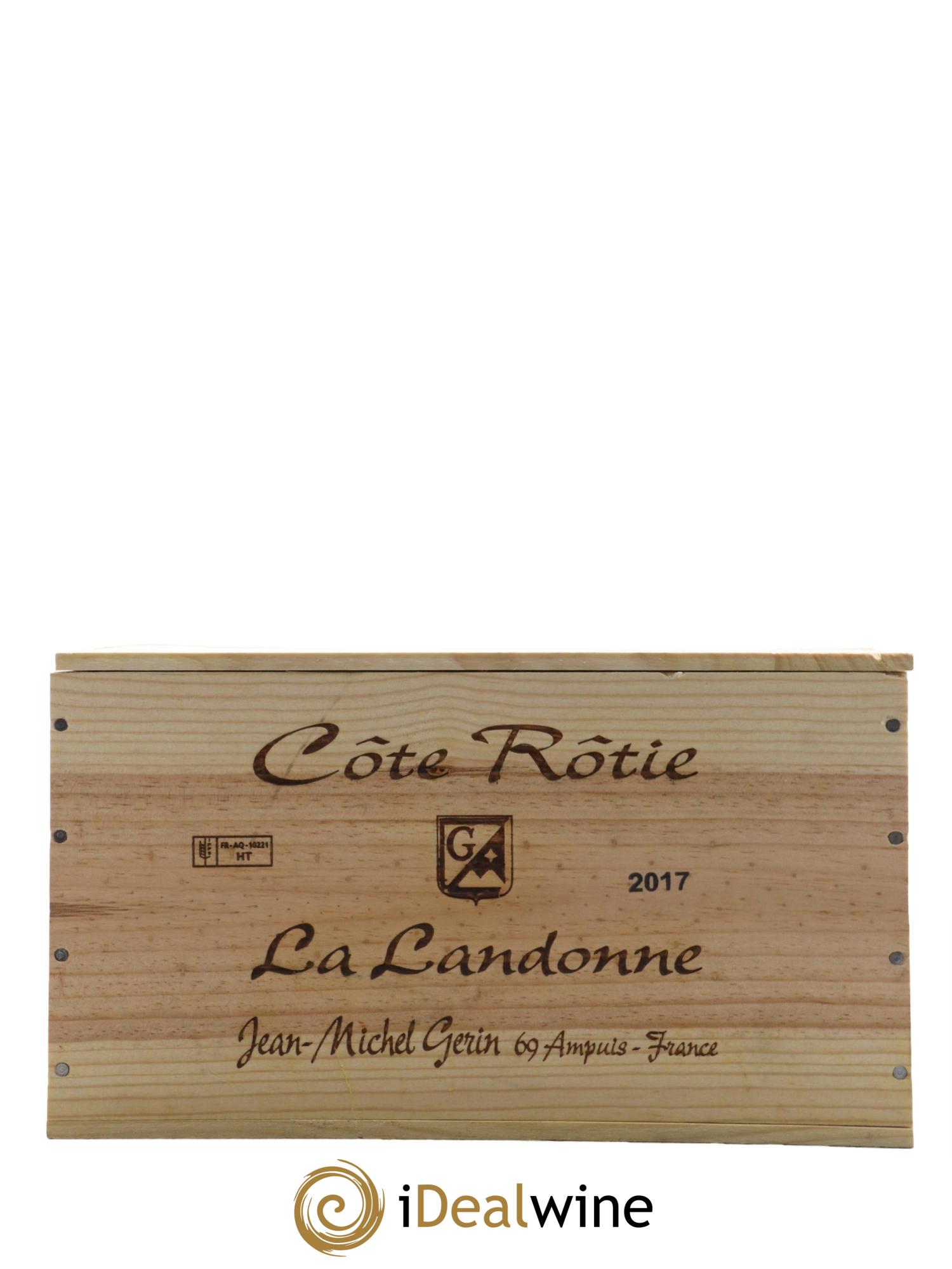 Côte-Rôtie La Landonne Jean-Michel Gerin  2017 - Lot of 6 bottles - 3