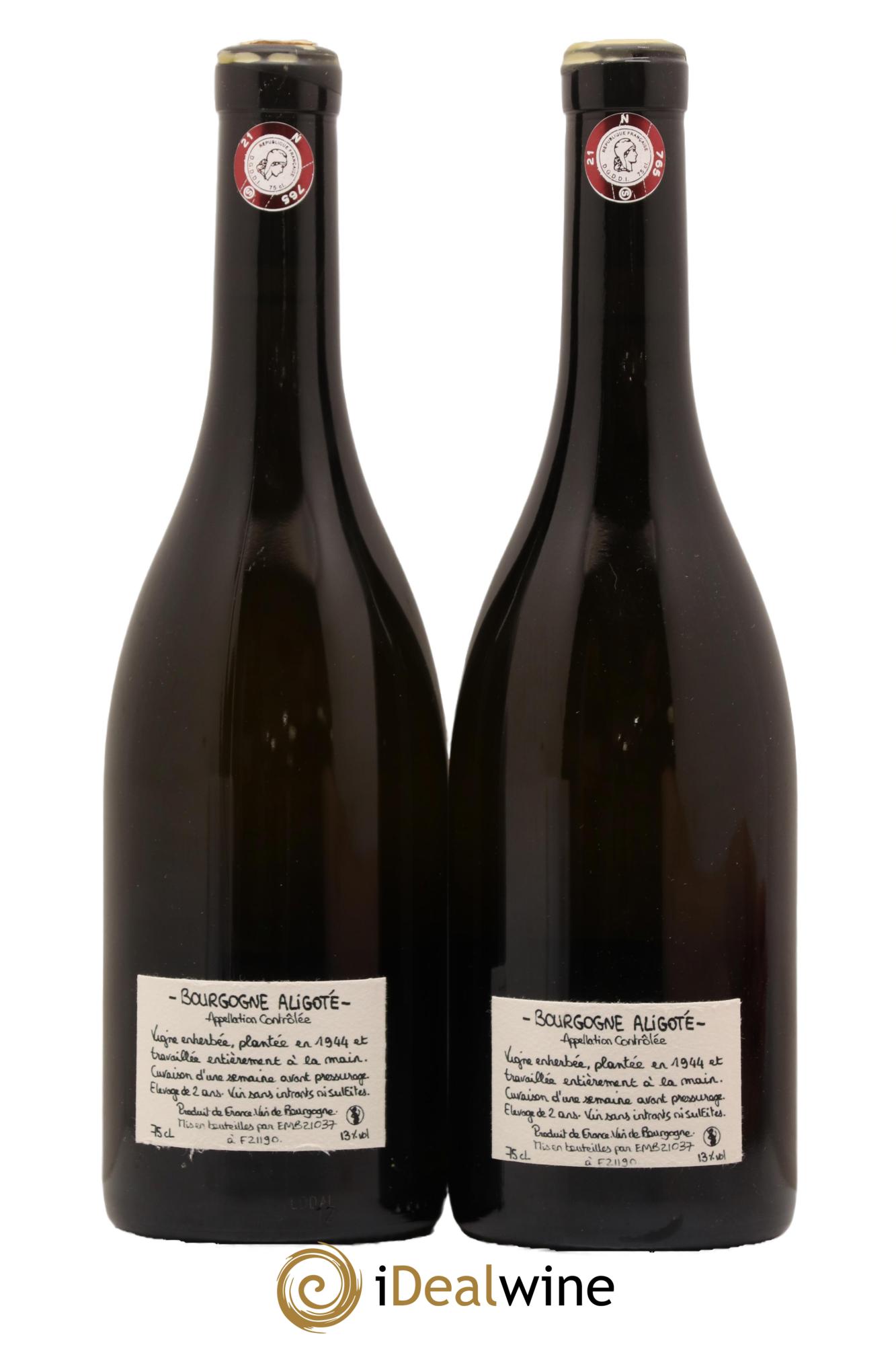 Bourgogne Aligoté Gouttes d'Or Dandelion (Domaine) 2018 - Lot de 2 bouteilles - 1