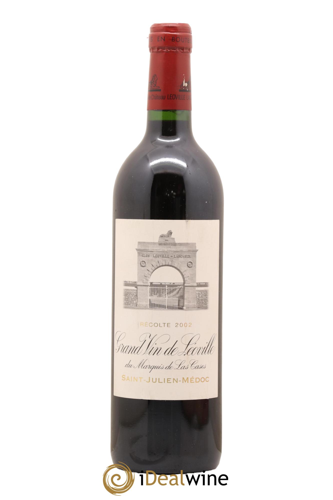 Château Léoville Las Cases 2ème Grand Cru Classé 2002 - Lot de 1 bouteille - 0