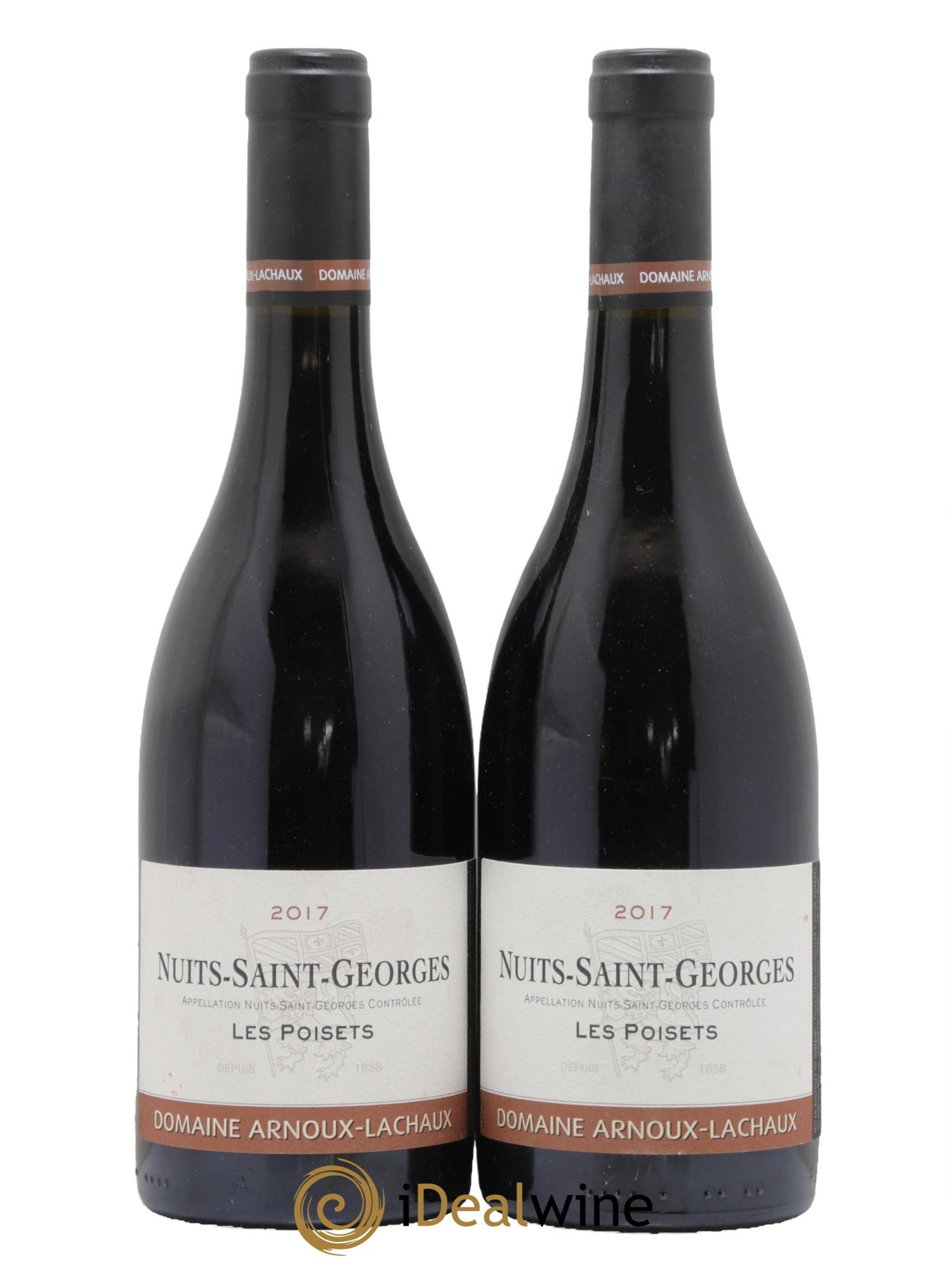 Nuits-Saint-Georges Les Poisets Arnoux-Lachaux (Domaine) 2017 - Lot de 2 bouteilles - 0